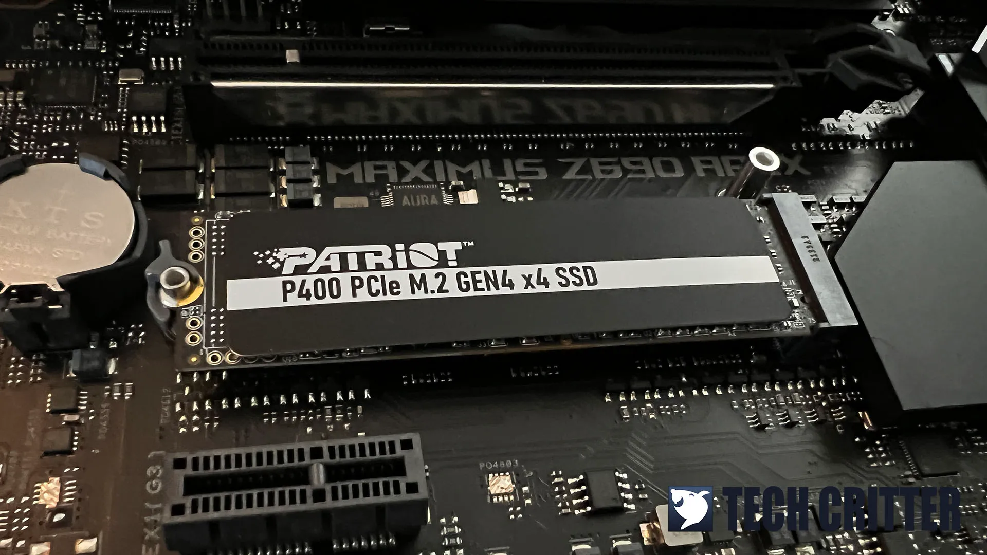 Накопичувач SSD Patriot P400 Lite 2TB NVMe PCIe 4.0 (P400LP2KGM28H)