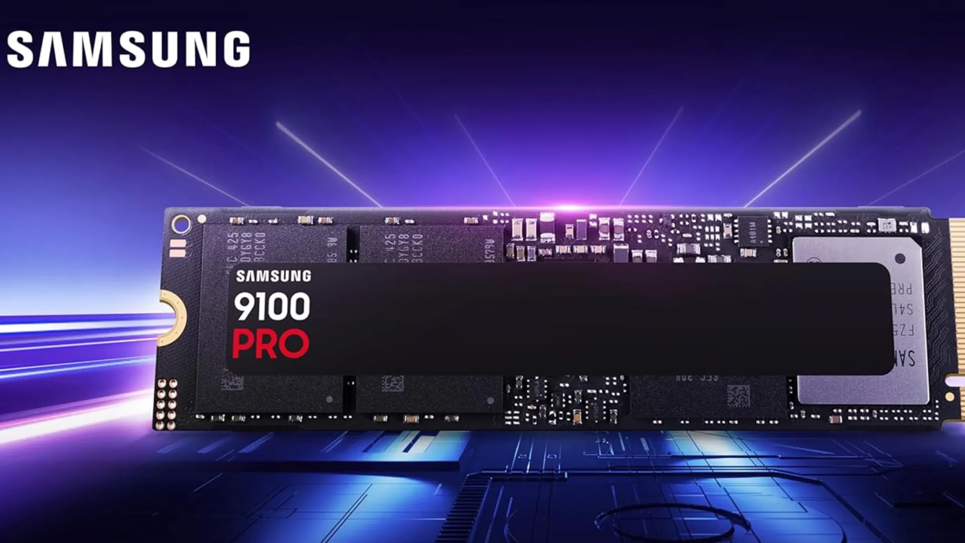 Накопичувач SSD Samsung 9100 Pro 4TB NVMe PCIe 5.0 (MZ-VAP4T0BW)