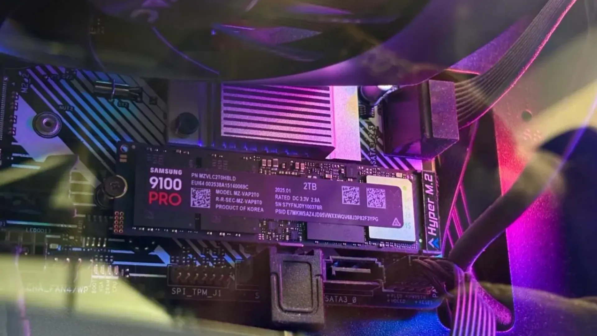 Накопичувач SSD Samsung 9100 Pro 4TB NVMe PCIe 5.0 (MZ-VAP4T0BW)