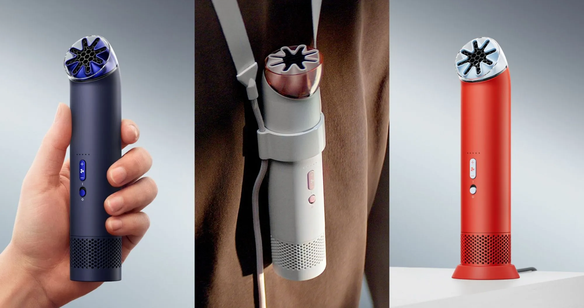 Портативний вентилятор Dyson HushJet Mini Cool (Stone/Blush) (641014-01)