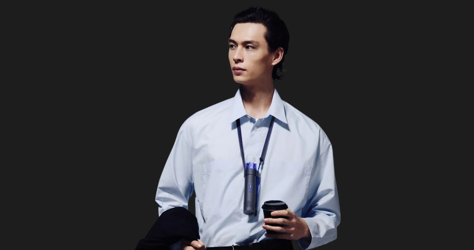 Портативний вентилятор Dyson HushJet Mini Cool (Stone/Blush) (641014-01)