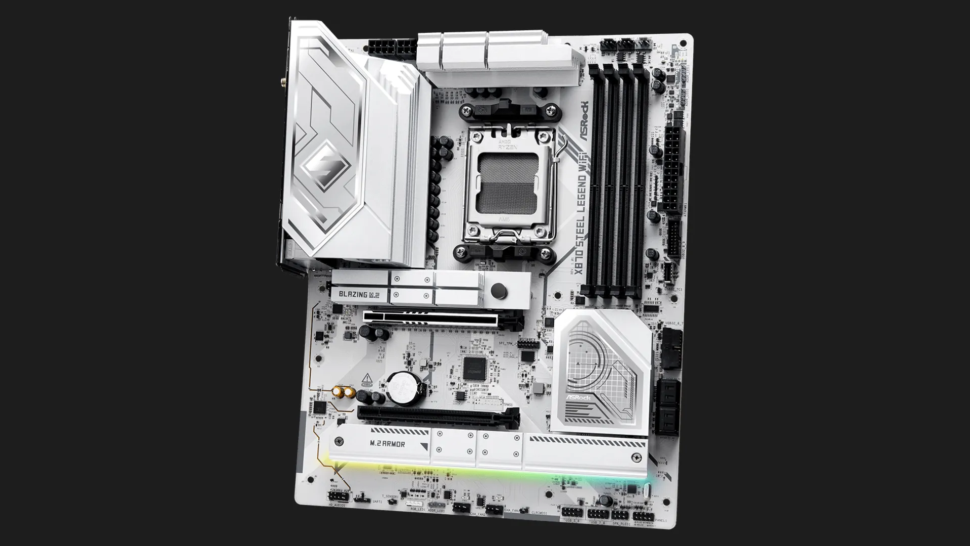 Материнская плата ASRock X870 STEEL LEGEND WIFI (sAM5) (X870 STEEL LEGEND WIFI)