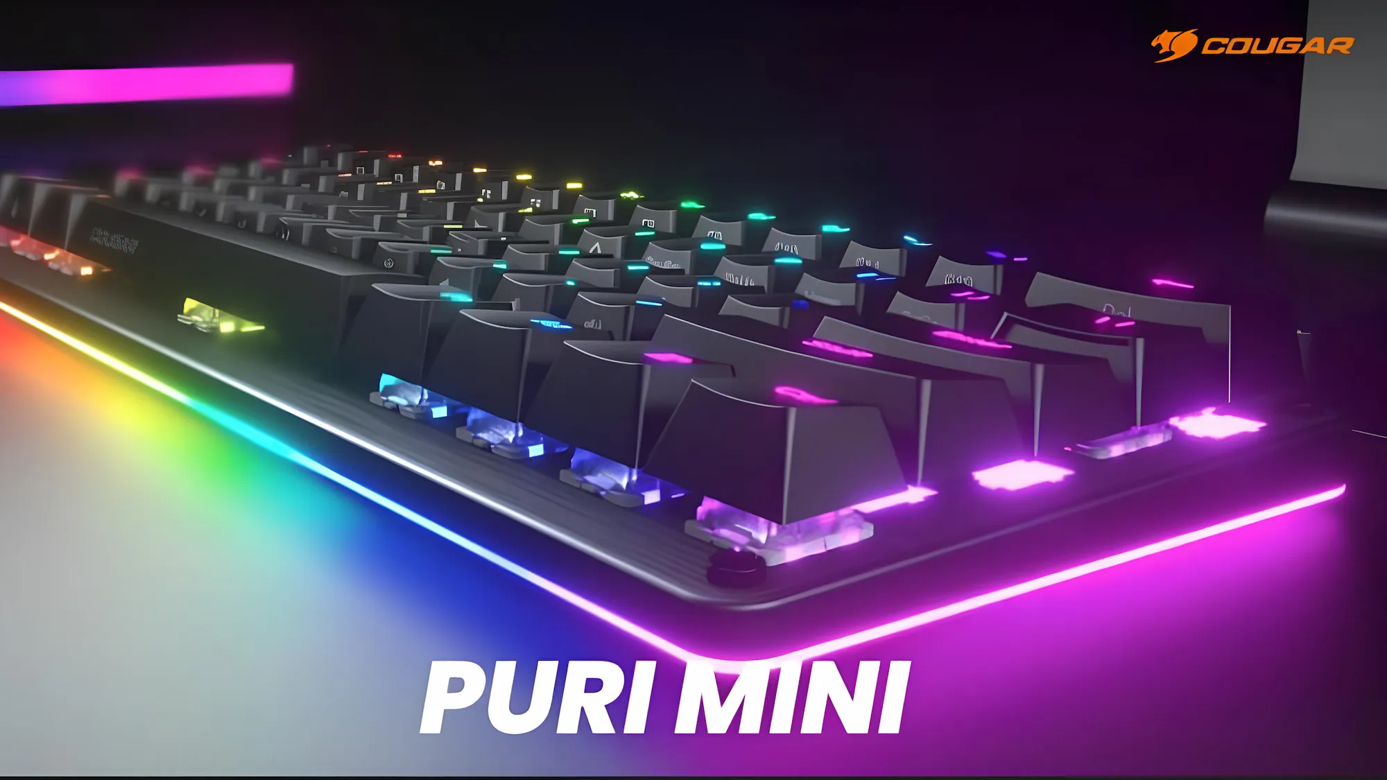 Ігрова клавіатура Cougar Puri Mini RGB (Black)  (UA)