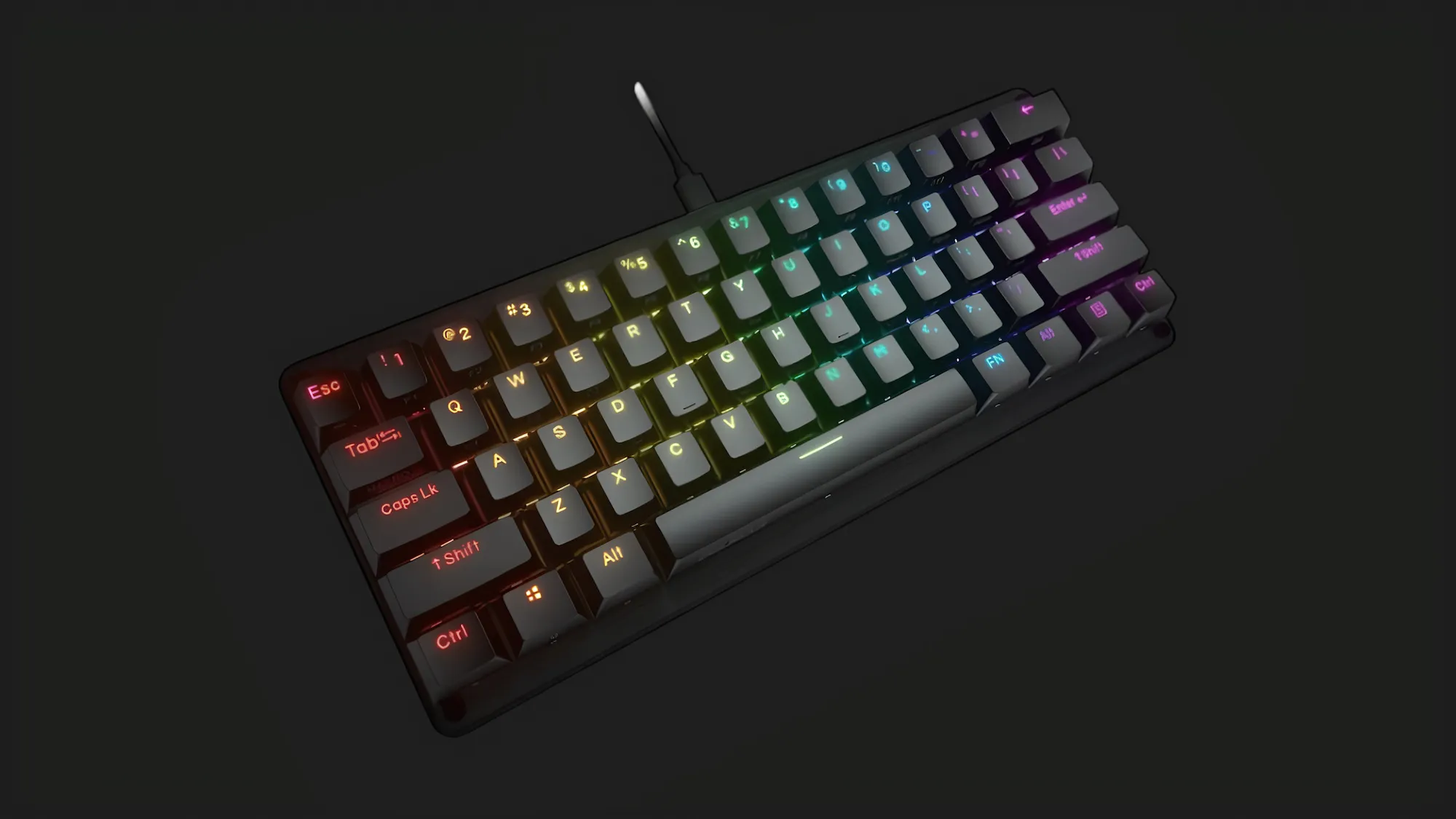 Ігрова клавіатура Cougar Puri Mini RGB (Black)  (UA)