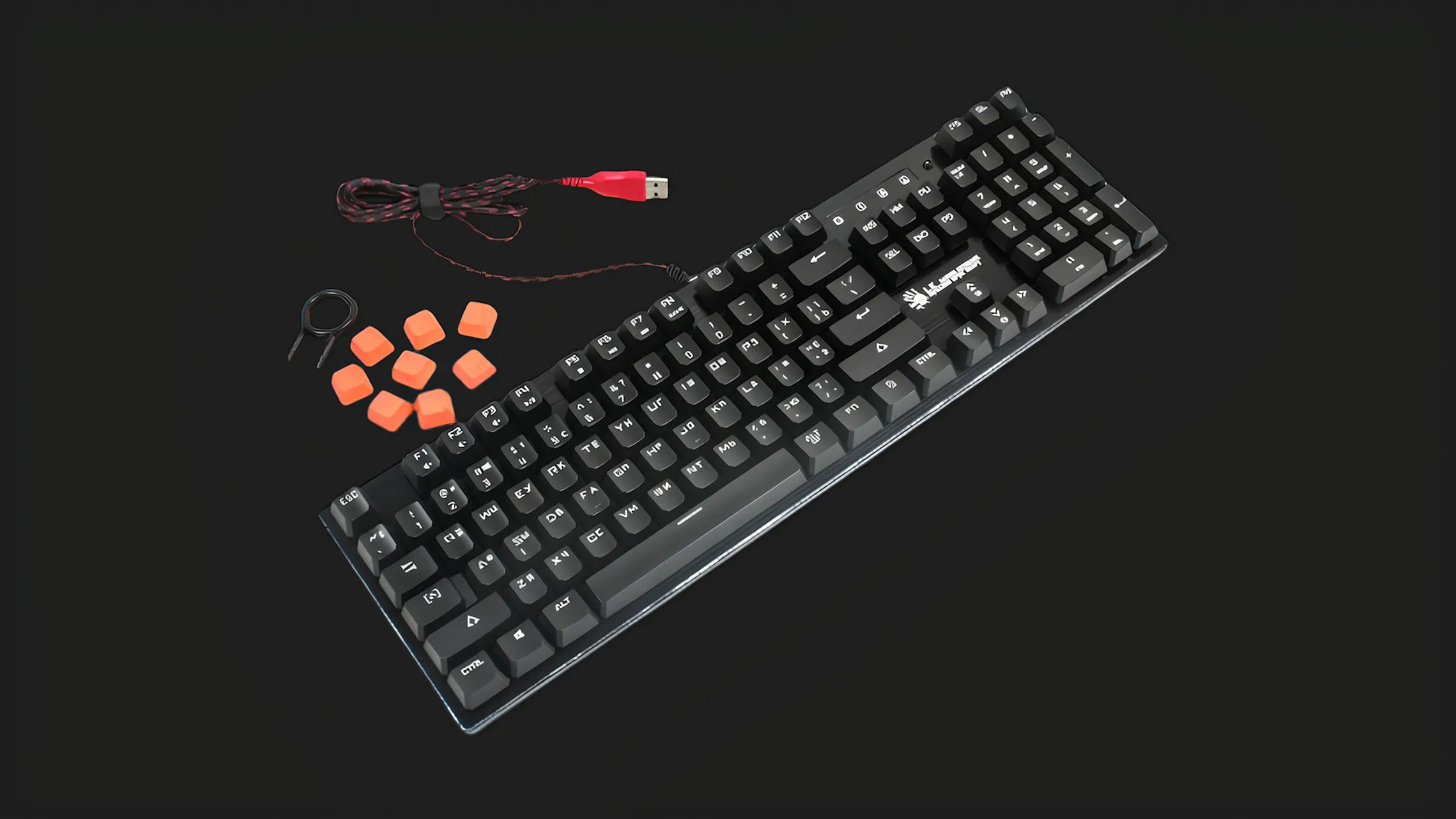 Клавіатура Bloody B820R Red SW (Black) (UA)