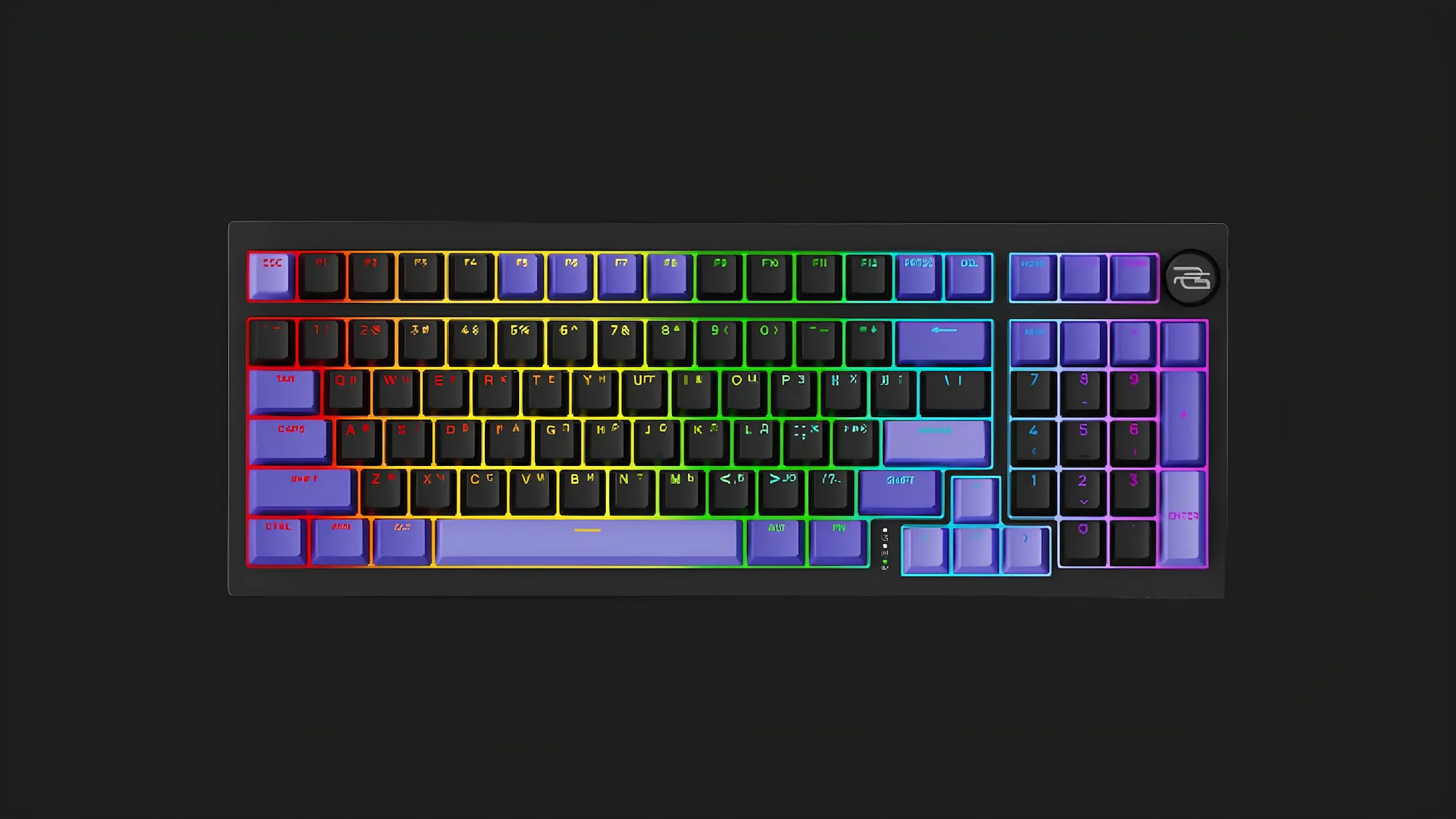 Ігрова клавіатура Proove Gaming Slicker Special Edition (Black/Purple) (UA)