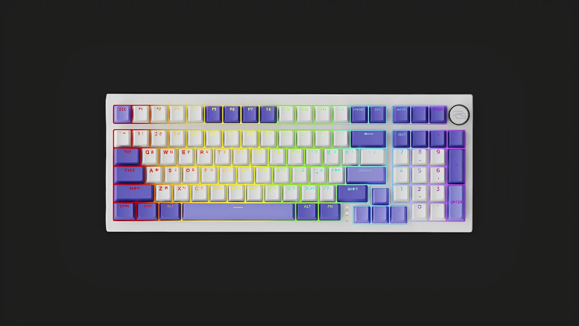 Игровая клавиатура Proove Gaming Slicker Special Edition (White/Purple) (UA)