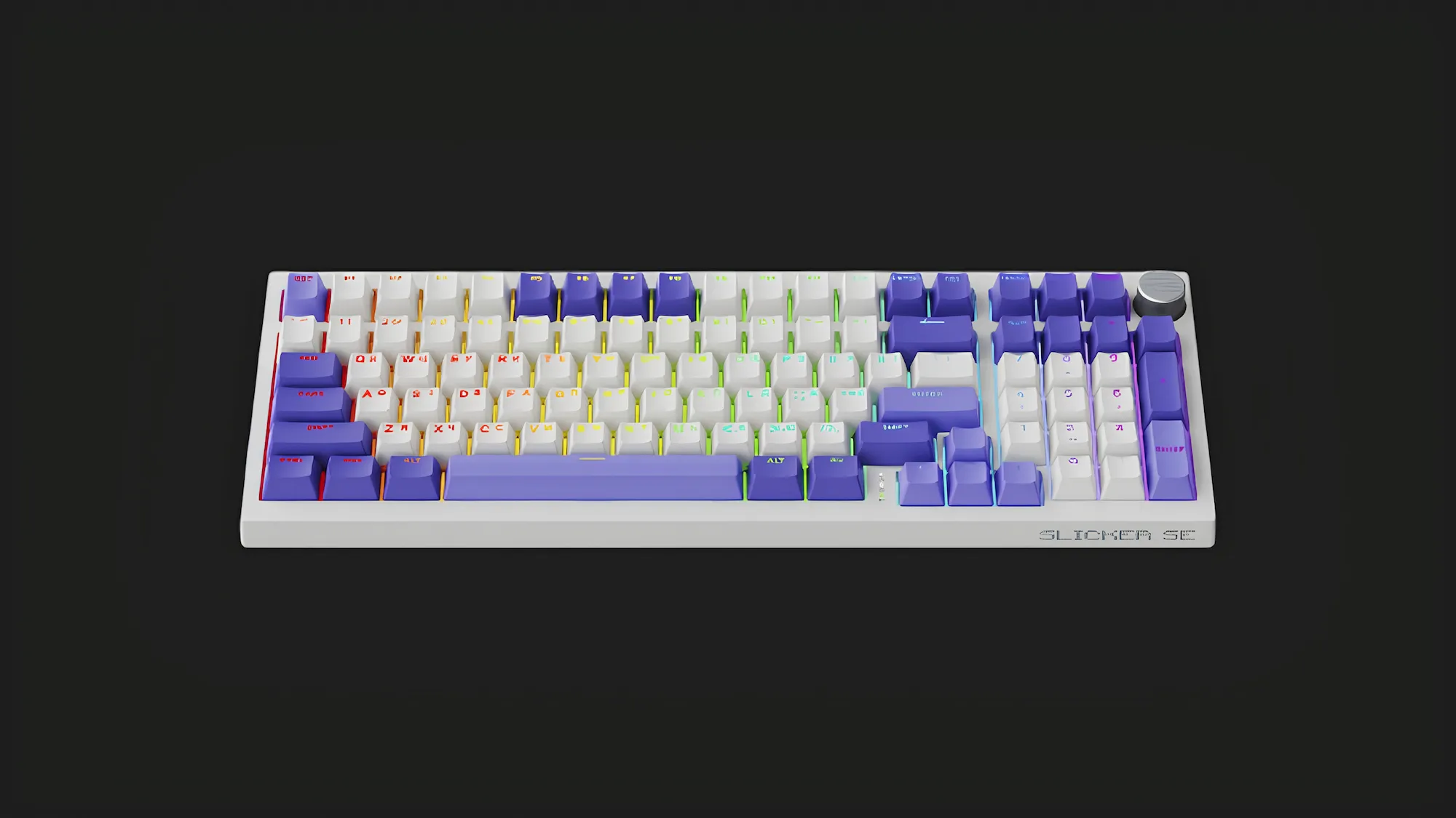 Игровая клавиатура Proove Gaming Slicker Special Edition (White/Purple) (UA)