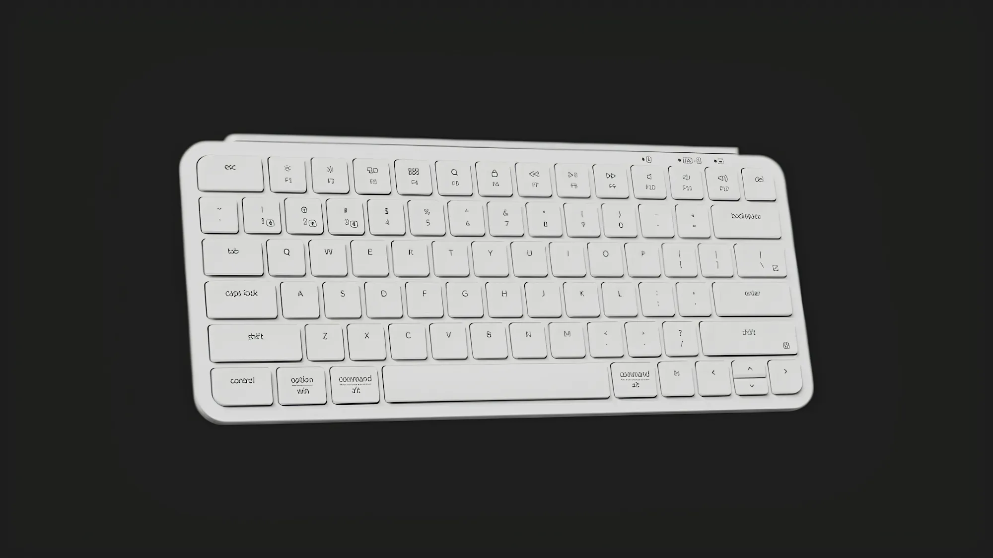 Клавіатура мембрана Keychron B1 Pro (Ivory White) (UA)