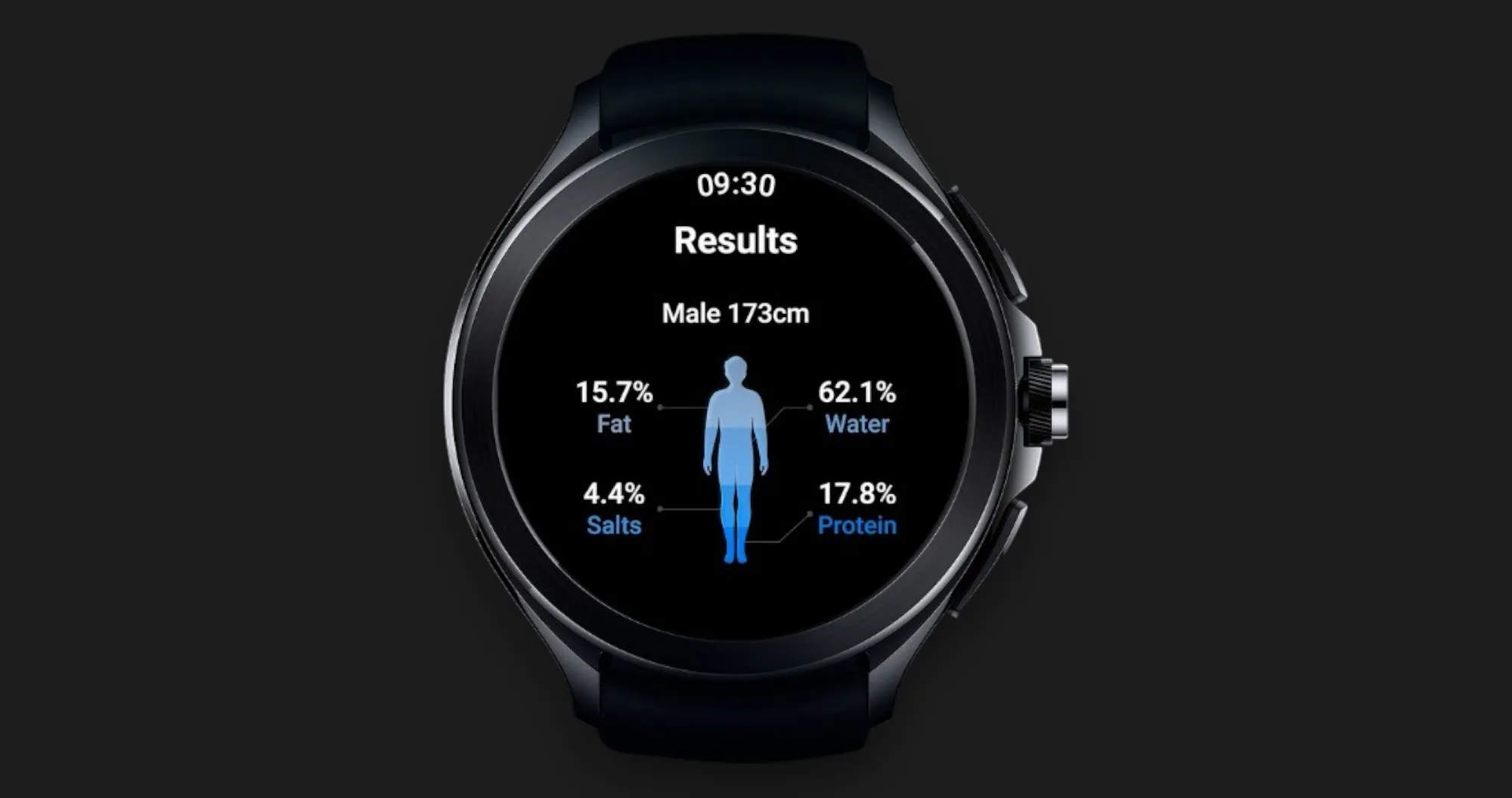 Xiaomi Watch 2 Pro Black with Black Fluororubber Strap (BHR7211GL)