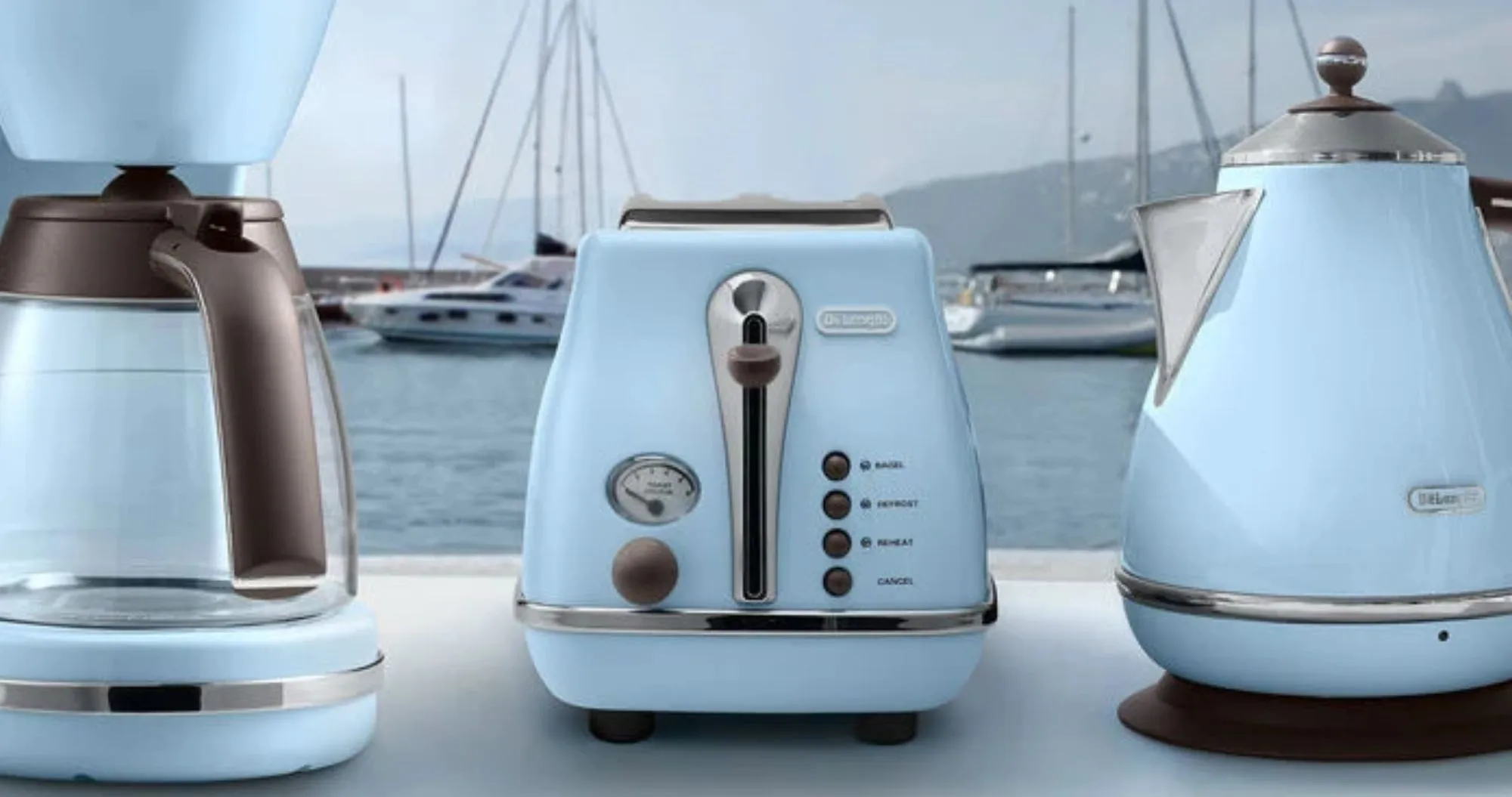 Тостер DeLonghi Icona Vintage (Blue)