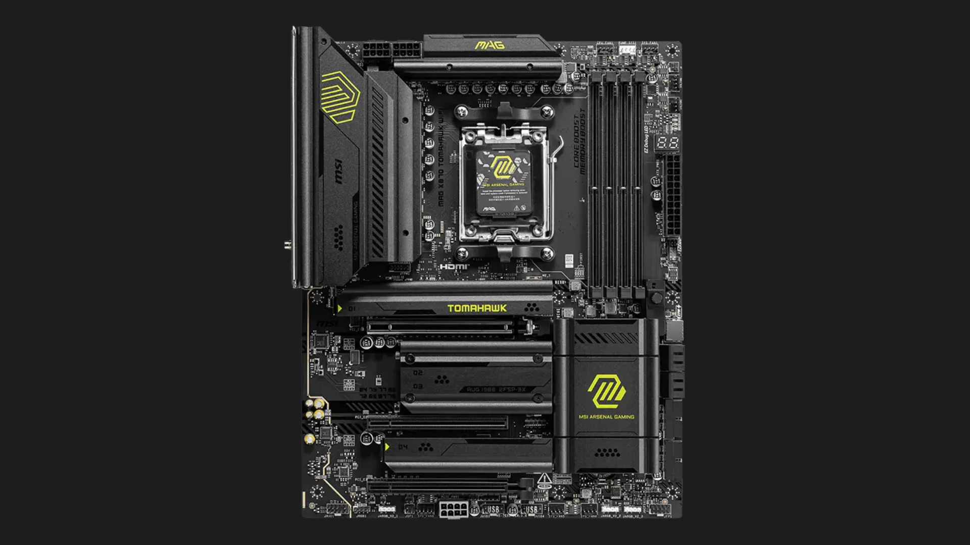 Материнська плата MSI MAG X870 TOMAHAWK WIFI (sAM5) (MAG X870 TOMAHAWK WIFI)