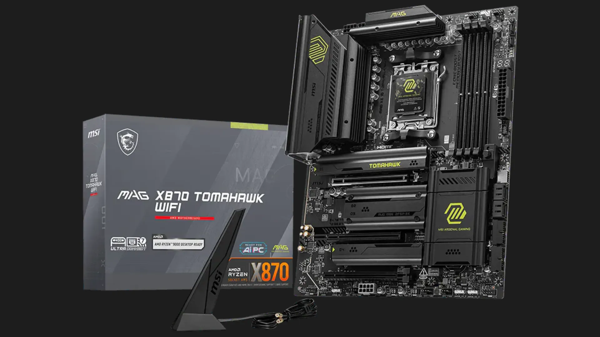 Материнська плата MSI MAG X870 TOMAHAWK WIFI (sAM5) (MAG X870 TOMAHAWK WIFI)