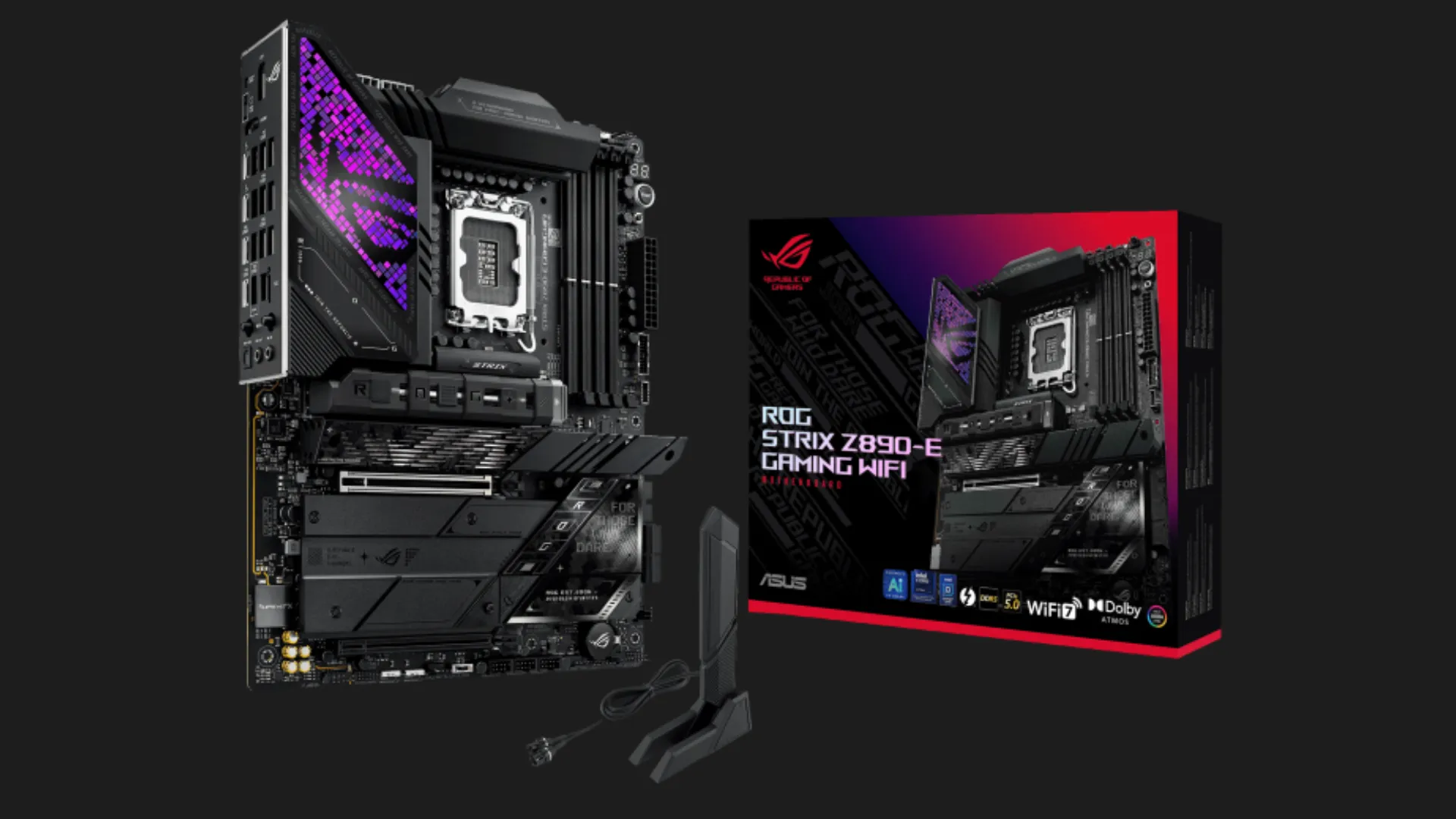 Материнская плата ASUS ROG STRIX Z890-E GAMING WIFI (s1851) (ROG STRIX Z890-E GAMING WIFI)