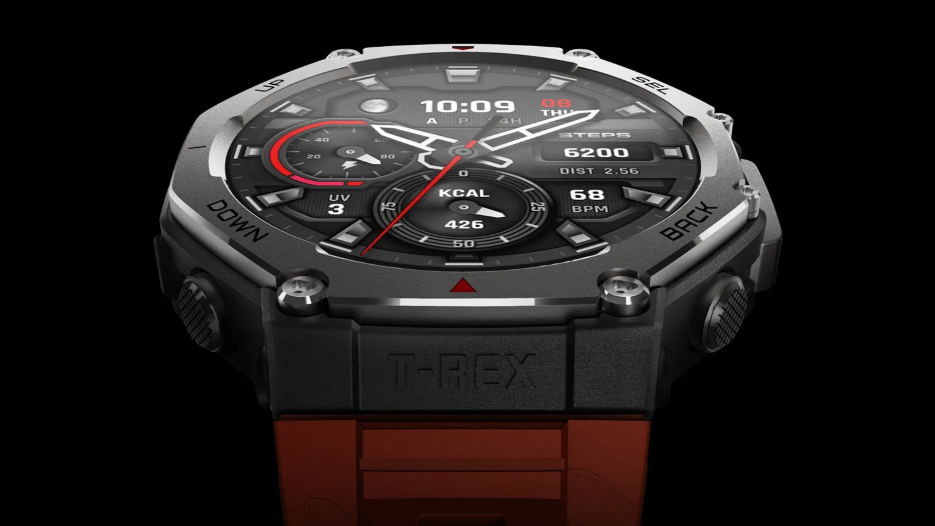 Смарт-годинник Amazfit T-Rex 3 (Lava)