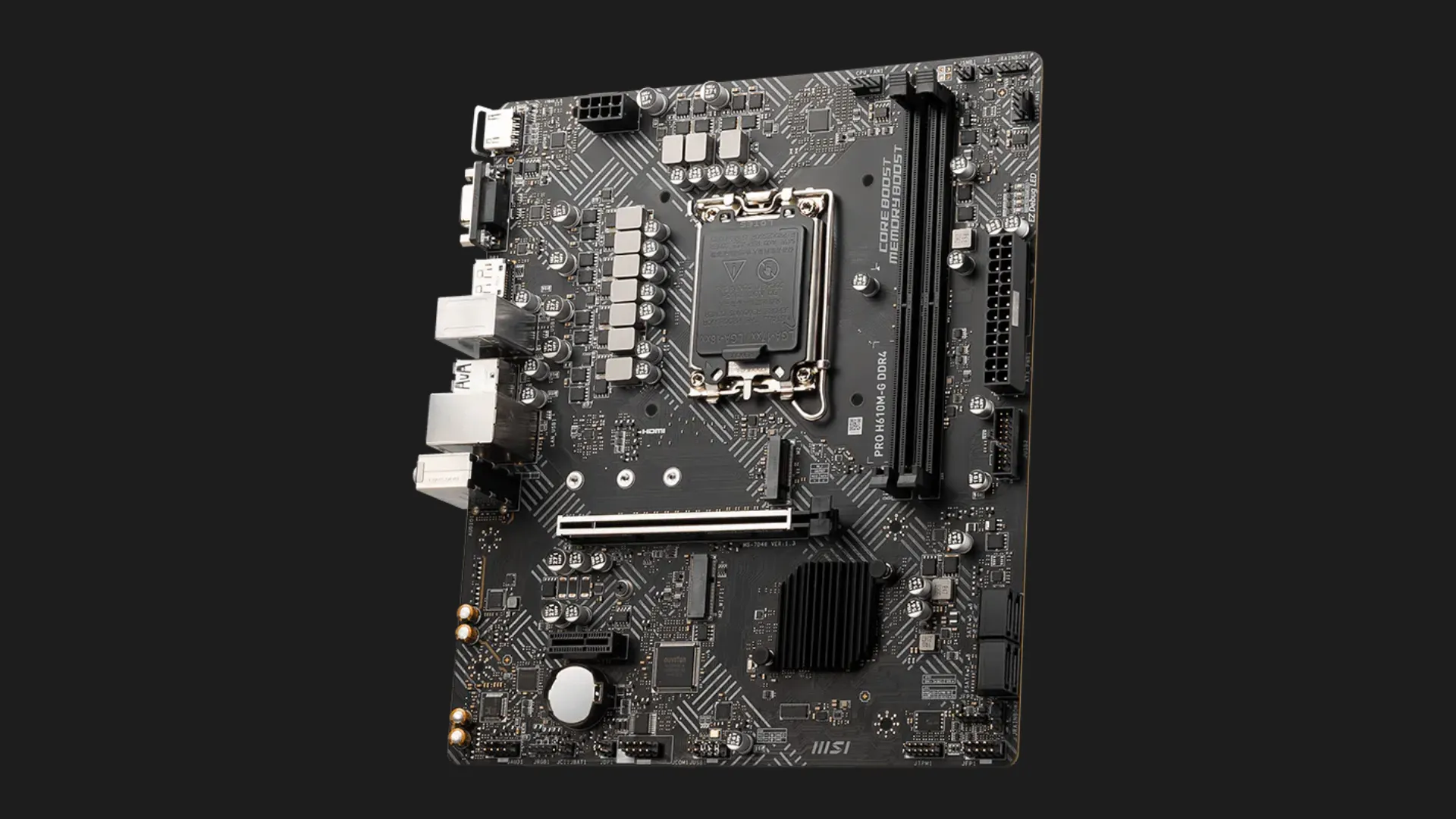 Материнская плата MSI PRO H610M-G DDR4 (s1700) (PRO H610M-G DDR4)