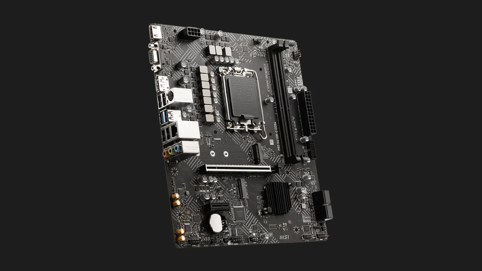 Материнская плата MSI PRO H610M-G DDR4 (s1700) (PRO H610M-G DDR4)