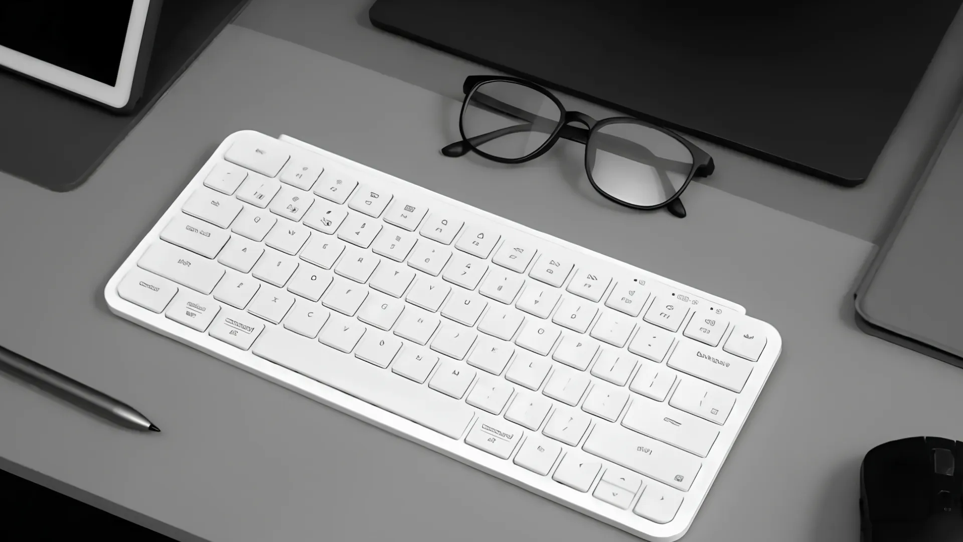 Клавіатура мембрана Keychron B1 Pro (Ivory White) (UA)