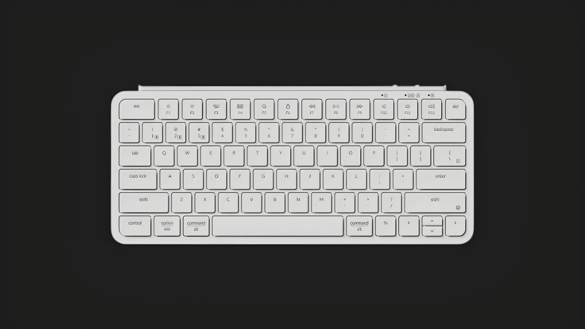 Клавіатура мембрана Keychron B1 Pro (Ivory White) (UA)