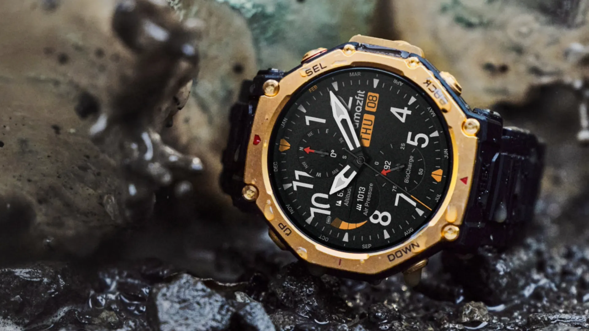 Смарт-годинник Amazfit T-Rex 3 Pro 48mm (Tactical Black)