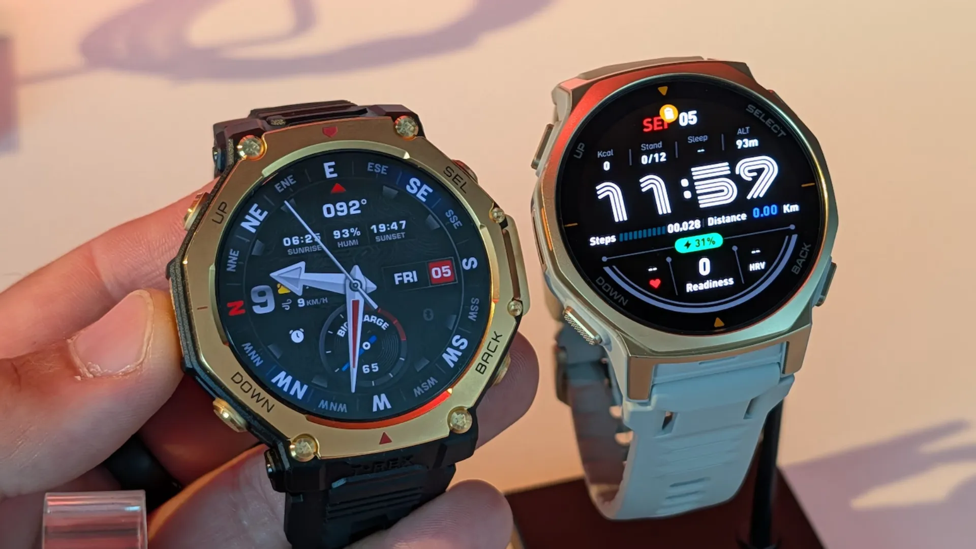 Смарт-годинник Amazfit T-Rex 3 Pro 48mm (Tactical Black)