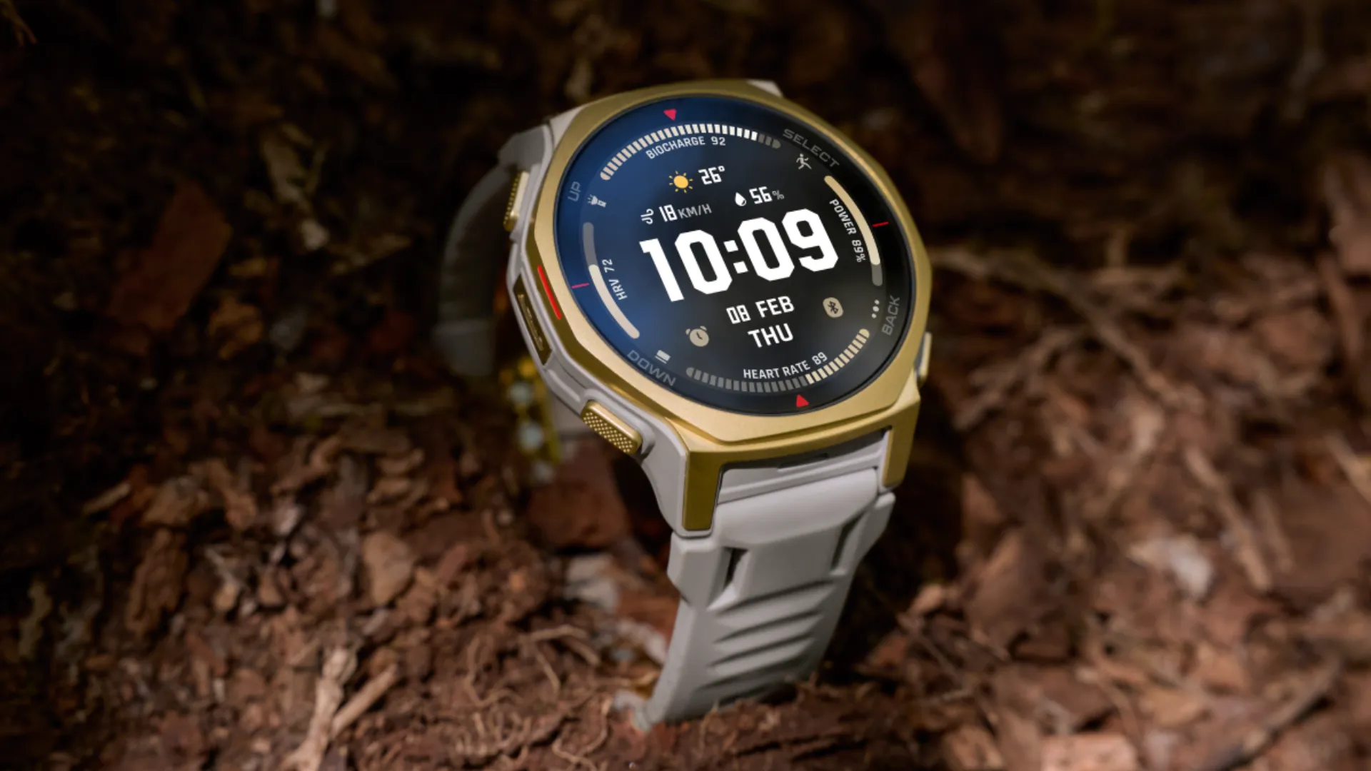 Смарт-часы Amazfit T-Rex 3 Pro 44mm (Arctic/Gold)