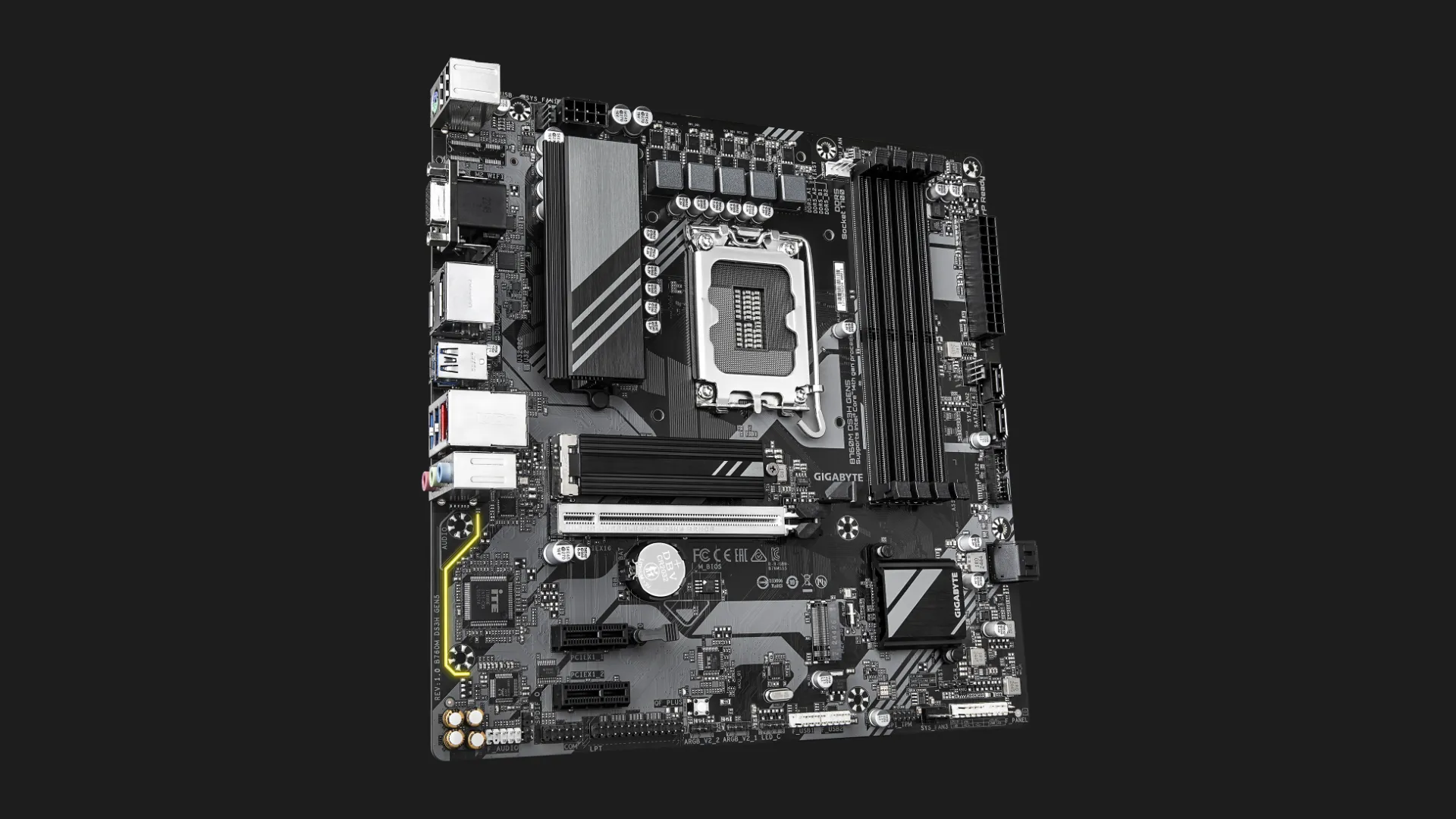 Материнская плата GIGABYTE B760M DS3H GEN5 (s1700) (B760M DS3H GEN5)