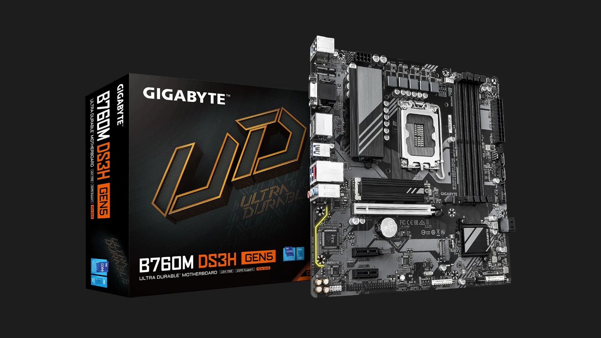 Материнская плата GIGABYTE B760M DS3H GEN5 (s1700) (B760M DS3H GEN5)