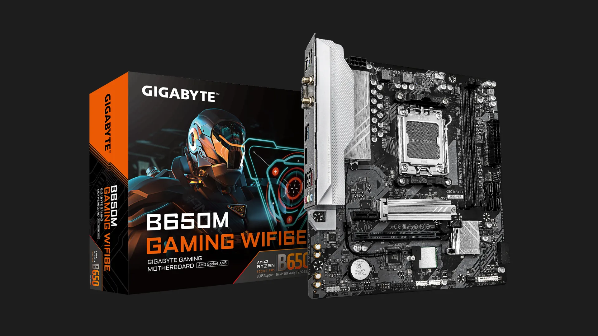 Материнская плата GIGABYTE B650M GAMING WIFI6E 1.4 (sAM5) (B650M GAMING WIFI6E 1.4)
