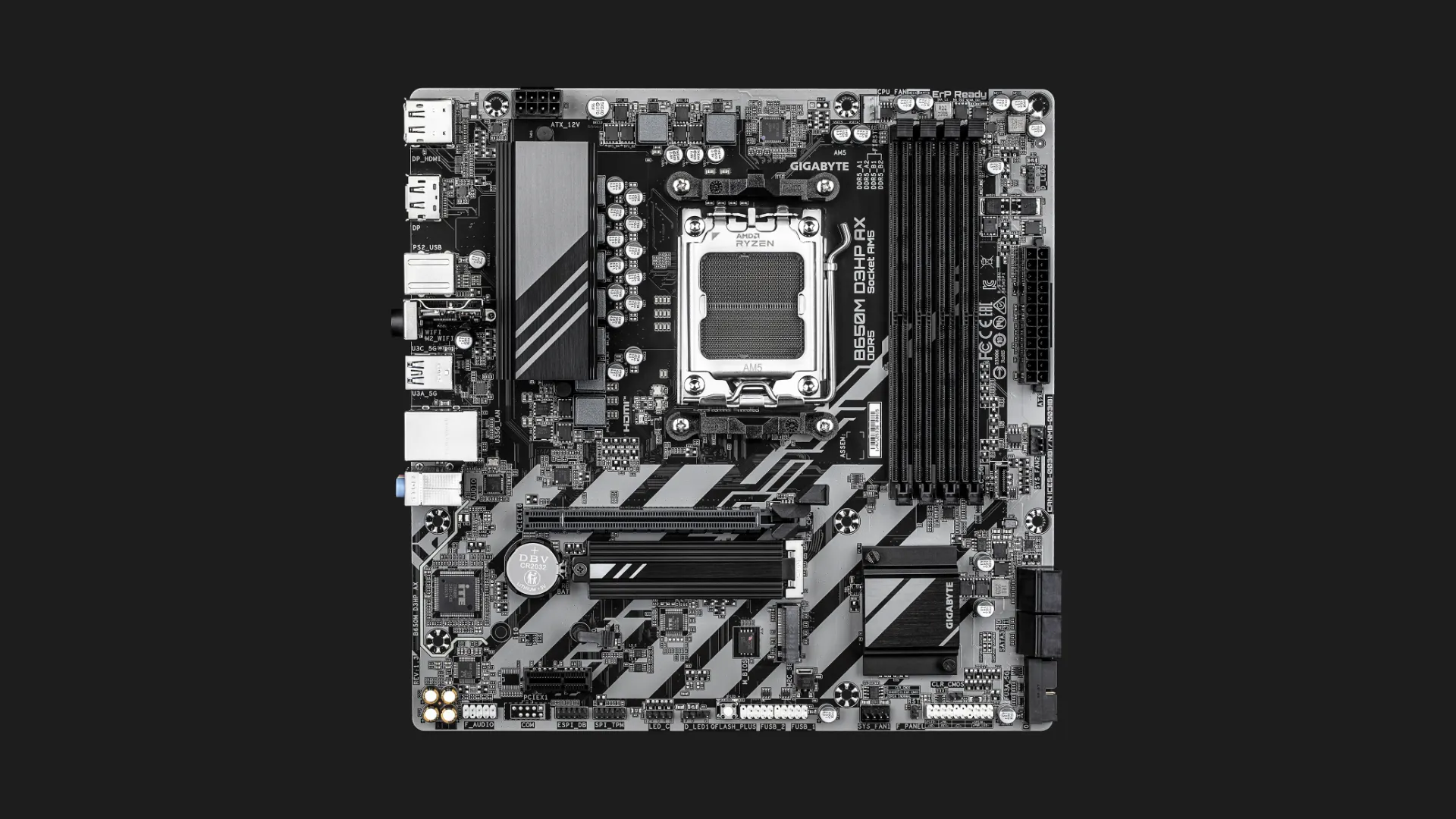 Материнська плата GIGABYTE B650M D3HP AX 1.3 (B650M D3HP AX 1.3)