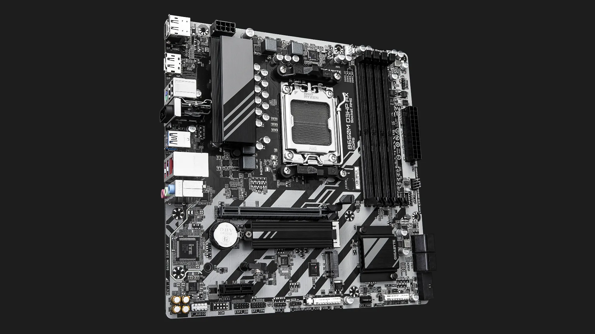 Материнська плата GIGABYTE B650M D3HP AX 1.3 (B650M D3HP AX 1.3)