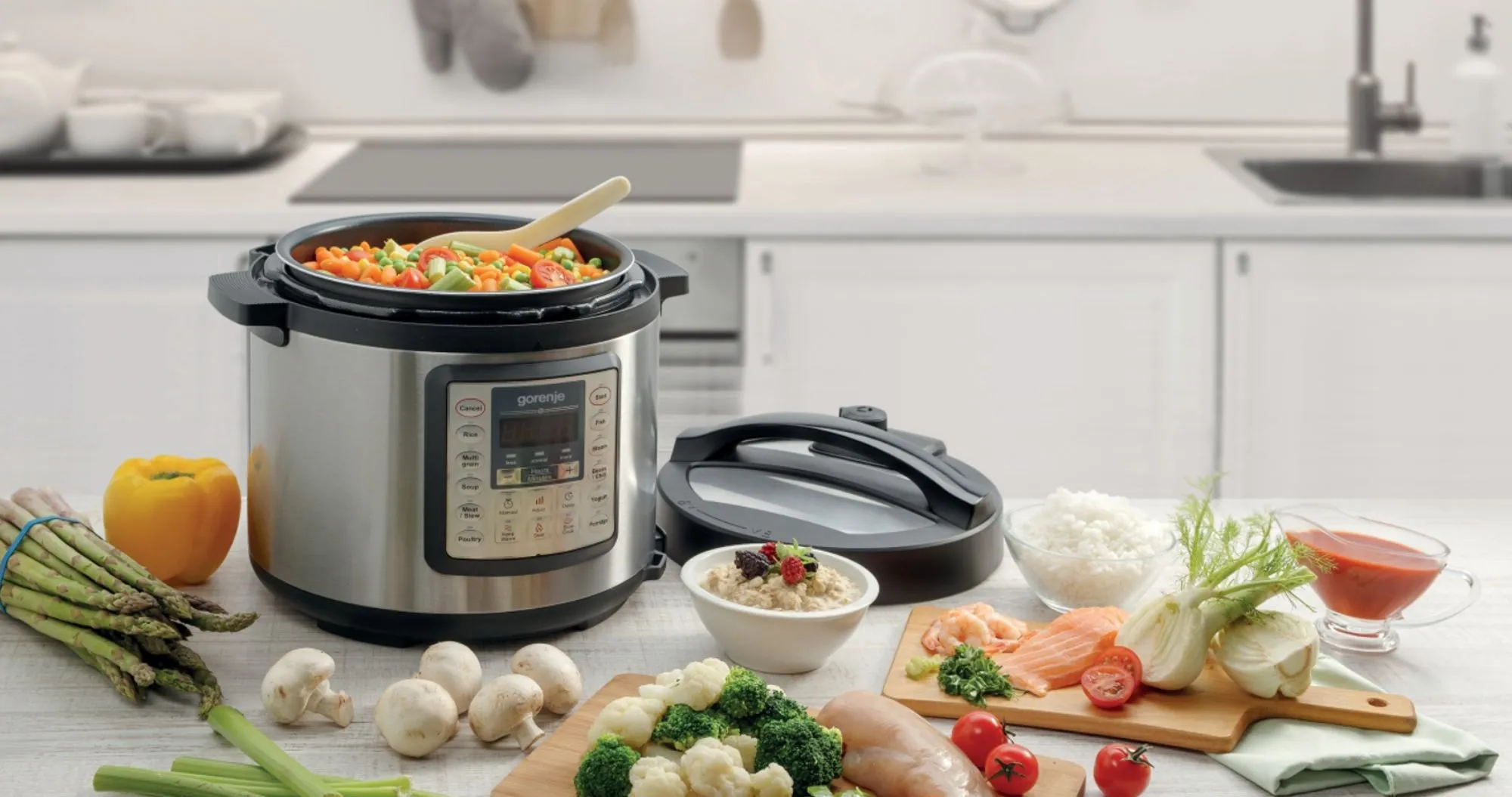 Мультиварка-скороварка Gorenje MC6MBK