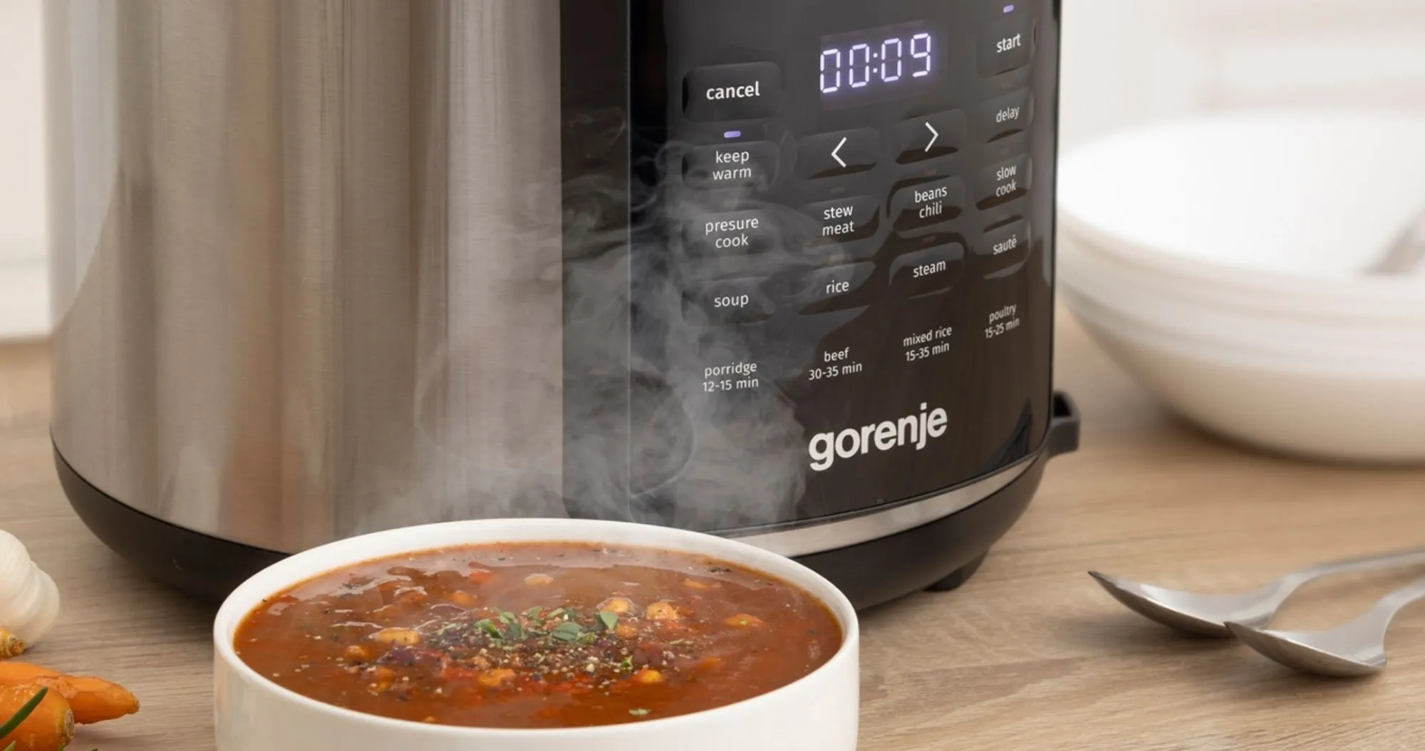 Мультиварка-скороварка Gorenje GMC6SBK