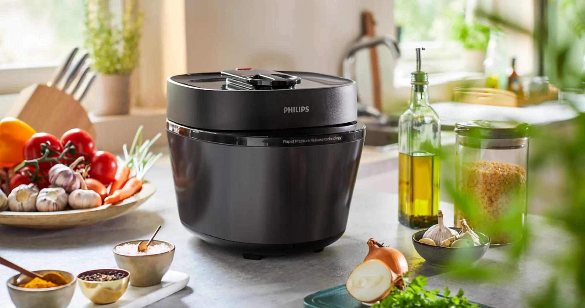 Мультиварка-скороварка Philips All-in-One Cooker HD2151/40