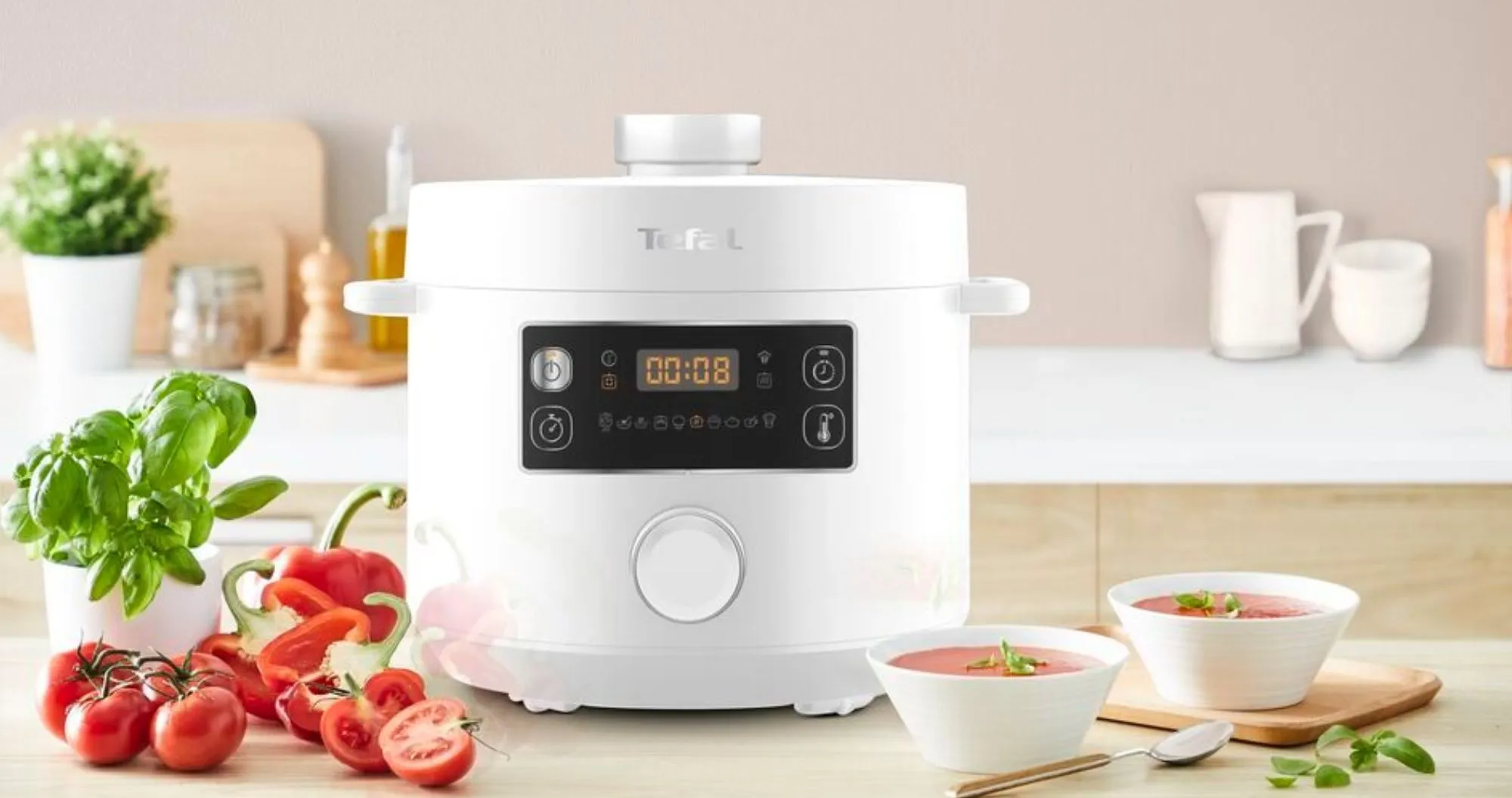 Мультиварка-скороварка Tefal Turbo Cuisine CY754130