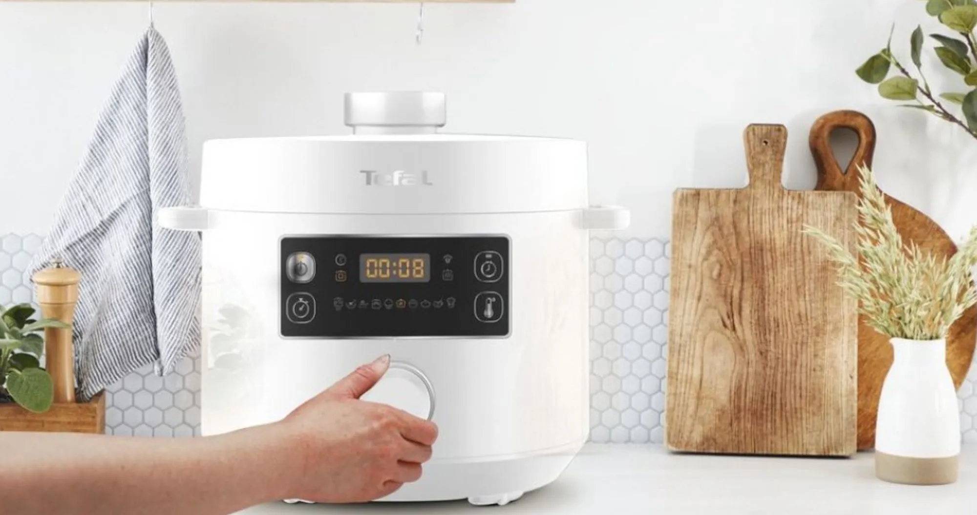 Мультиварка-скороварка Tefal Turbo Cuisine CY754130