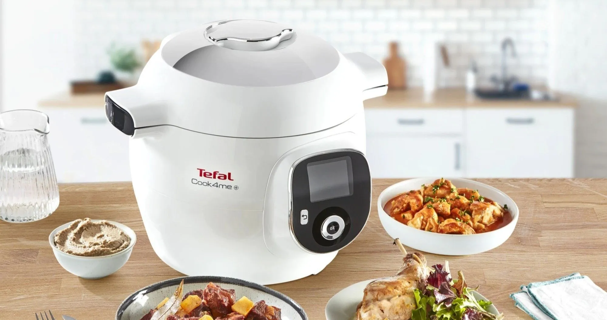 Мультиварка-скороварка Tefal Cook4me+ CY851130