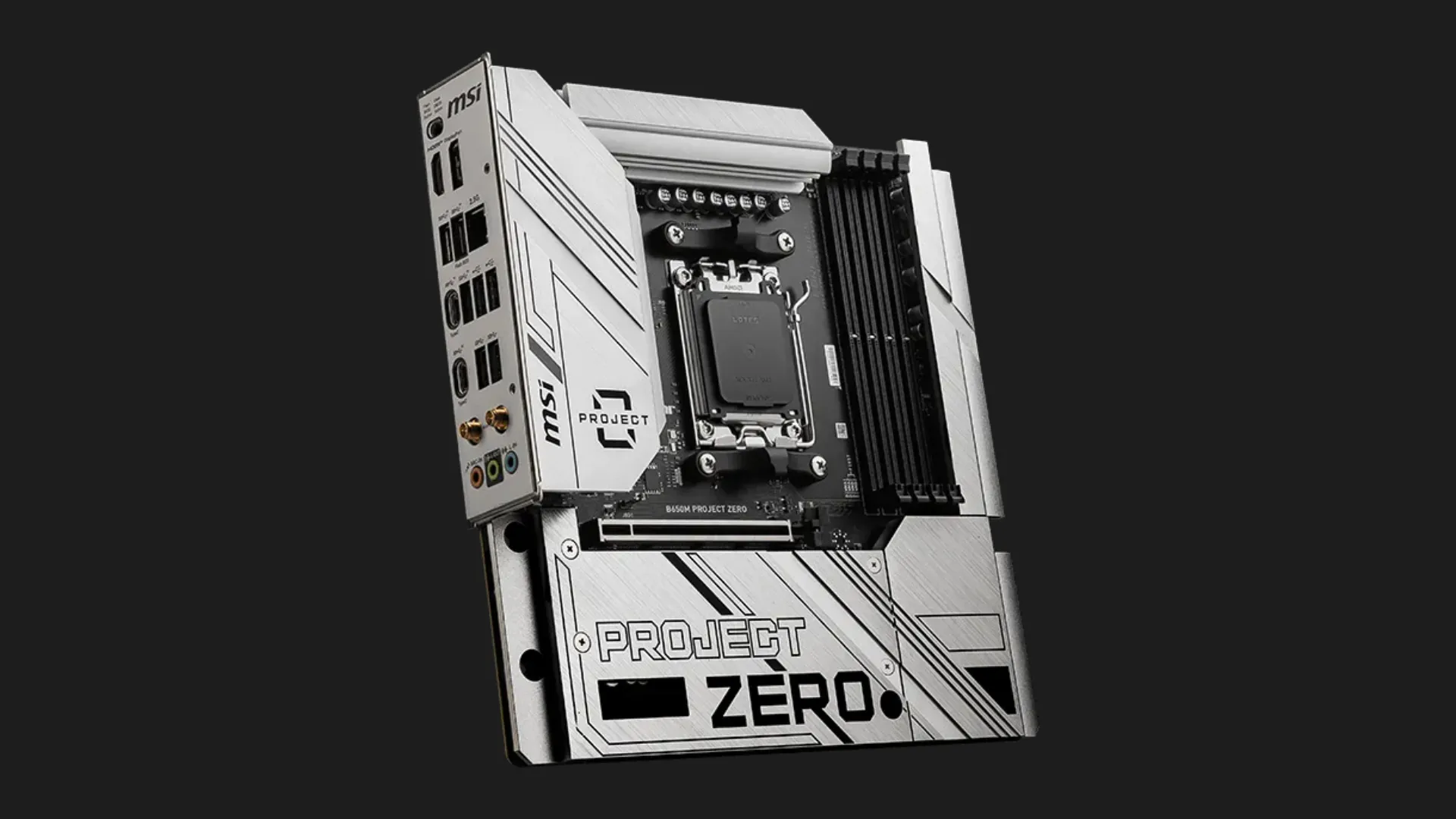 Материнская плата MSI B650M PROJECT ZERO (sAM5) (B650M PROJECT ZERO)