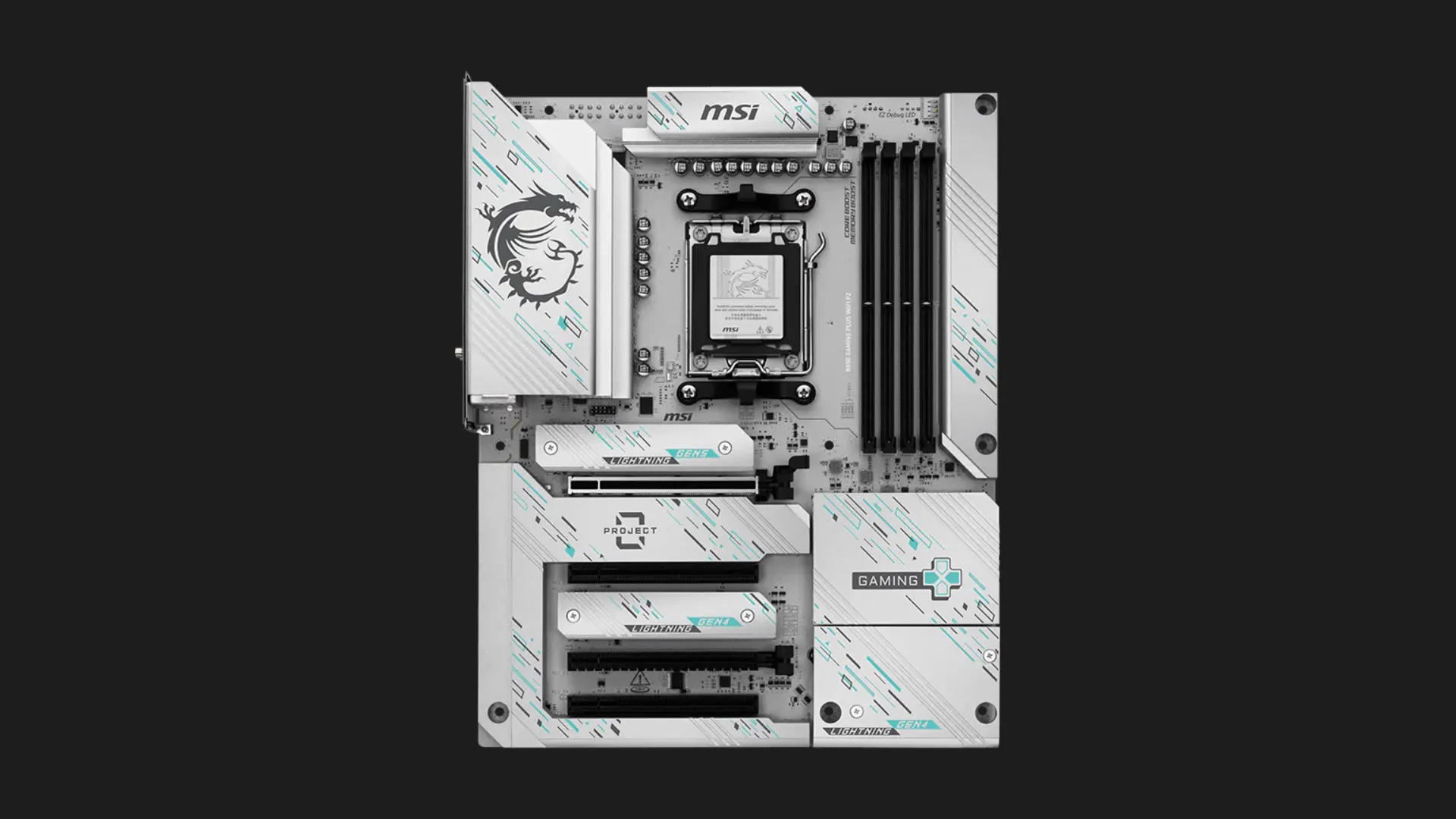 Материнська плата MSI B850 GAMING PLUS WIFI PZ (B850 GAMING PLUS WIFI PZ)