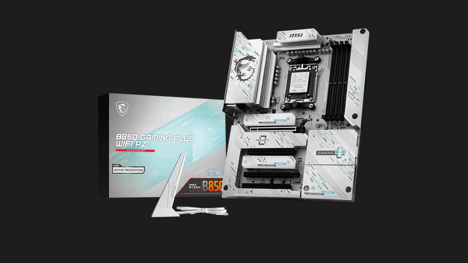 Материнська плата MSI B850 GAMING PLUS WIFI PZ (B850 GAMING PLUS WIFI PZ)