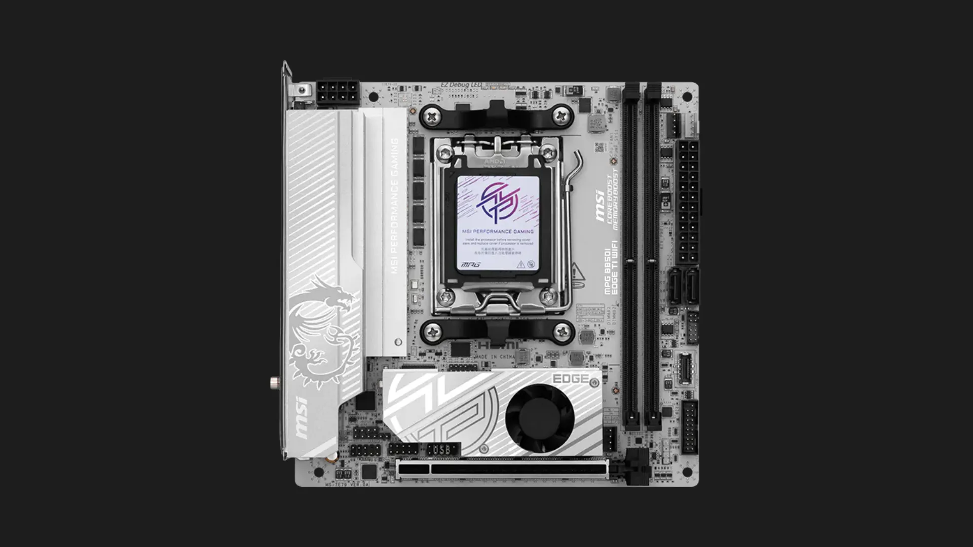 Материнская плата MSI MPG B850I EDGE TI WIFI (sAM5) (MPG B850I EDGE TI WIFI)