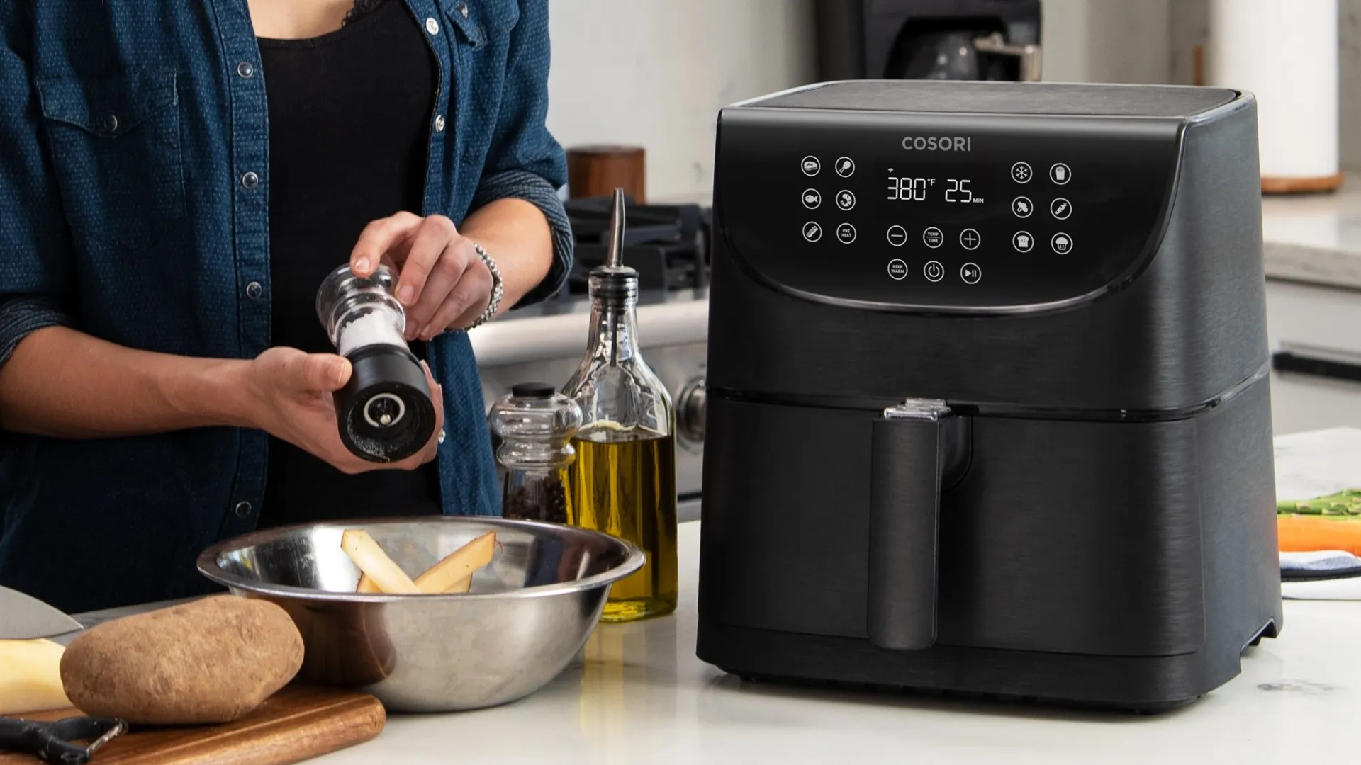 Мультипечь Cosori Smart CS158-AF-RXB (Black)