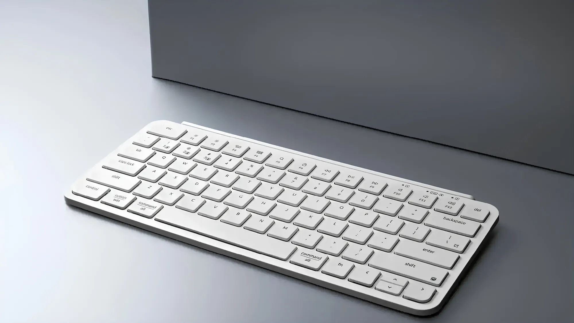 Клавиатура мембрана Keychron B1 Pro (Ivory White) (UA)