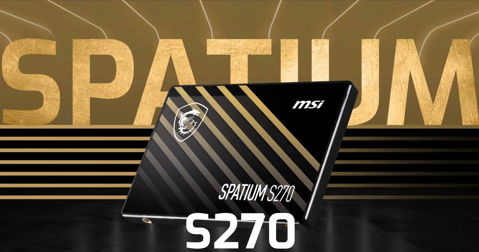 Накопитель SSD MSI Spatium S270 480GB SATA (S78-440E350-P83)