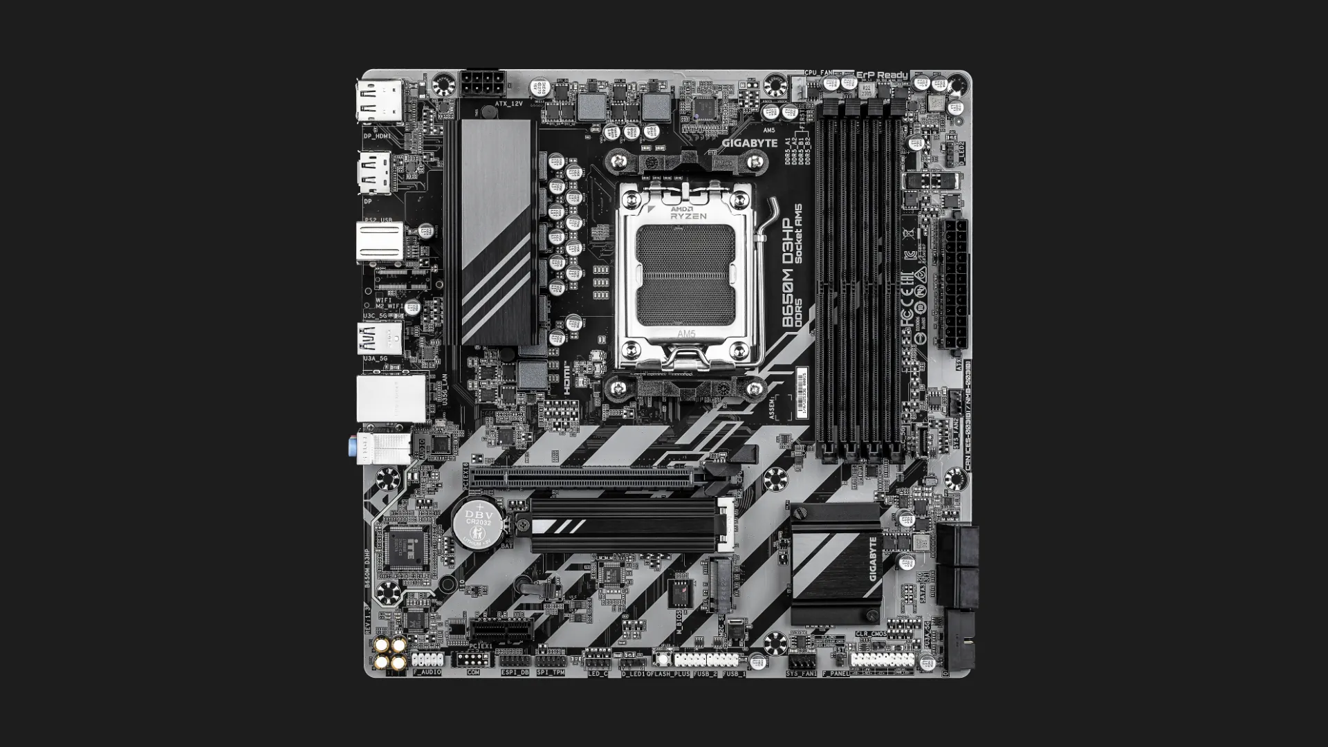 Материнська плата GIGABYTE B650M D3HP 1.3 (B650M D3HP 1.3)