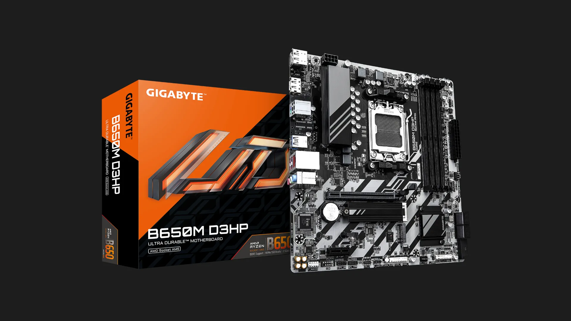Материнська плата GIGABYTE B650M D3HP 1.3 (B650M D3HP 1.3)