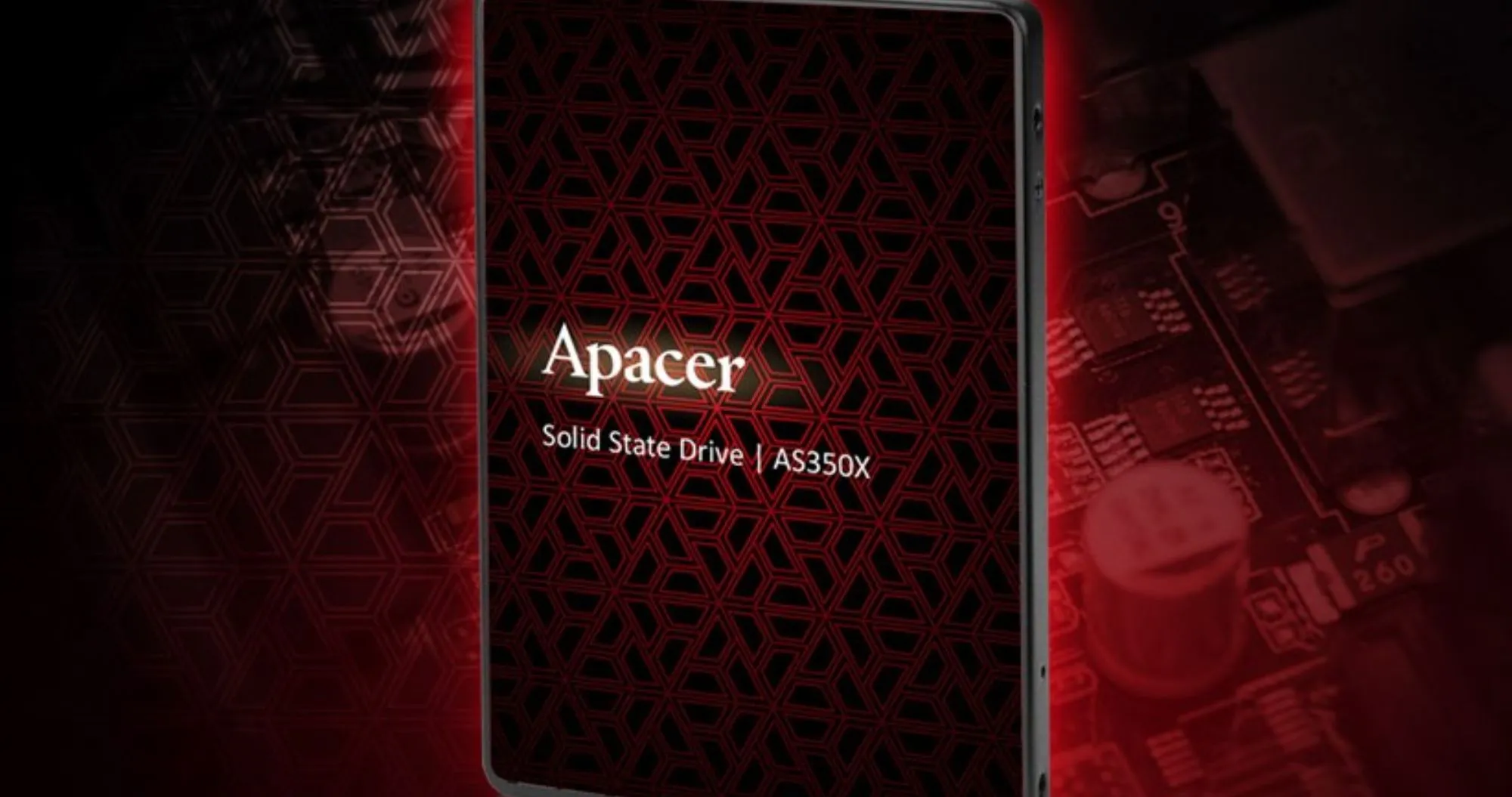 Накопичувач SSD Apacer AS350X 256GB SATA (AP256GAS350XR-1)