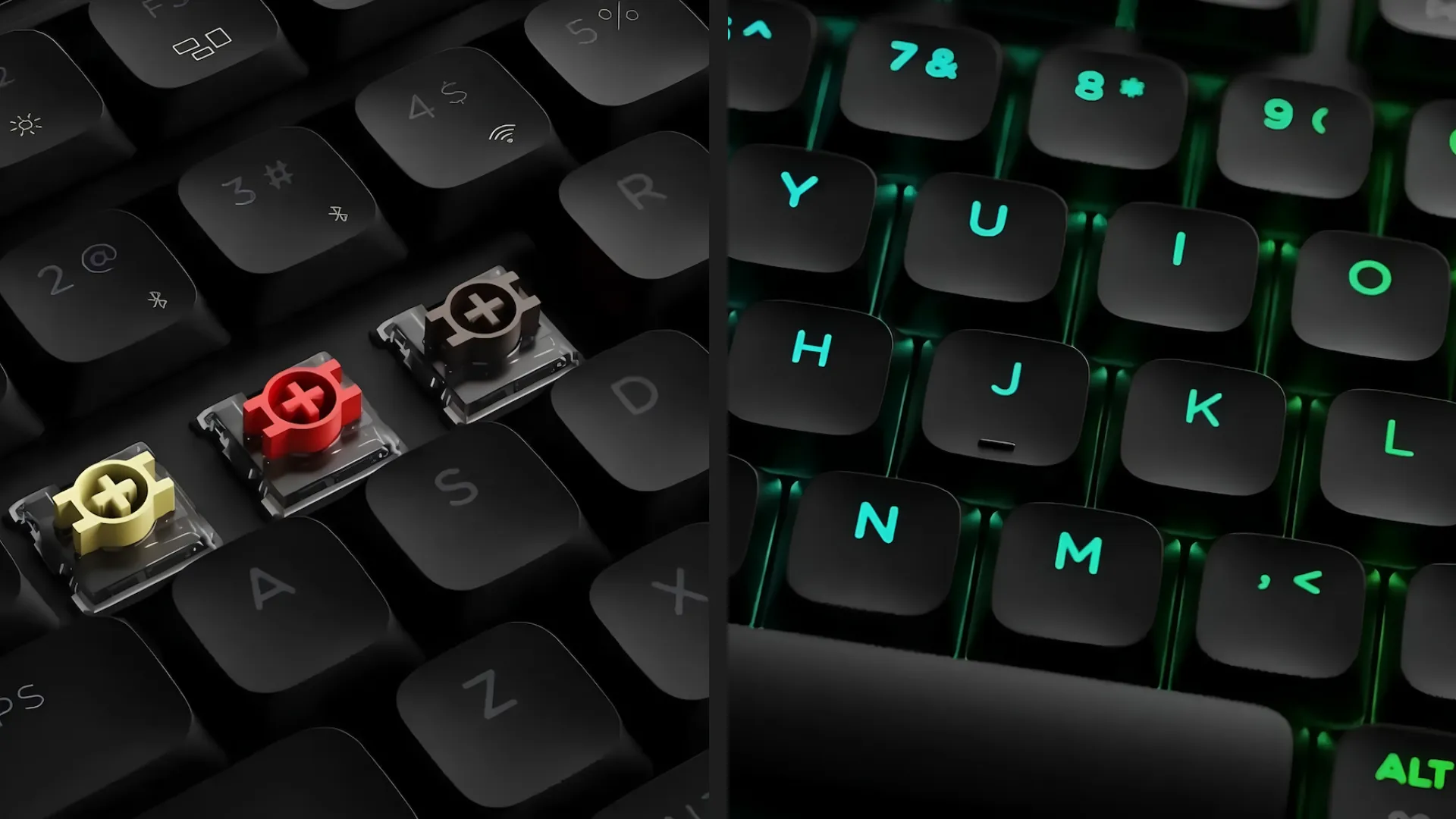 Ігрова клавіатура Keychron J1 82 Key RGB K pro Red (Black) (J1-H1-UA)