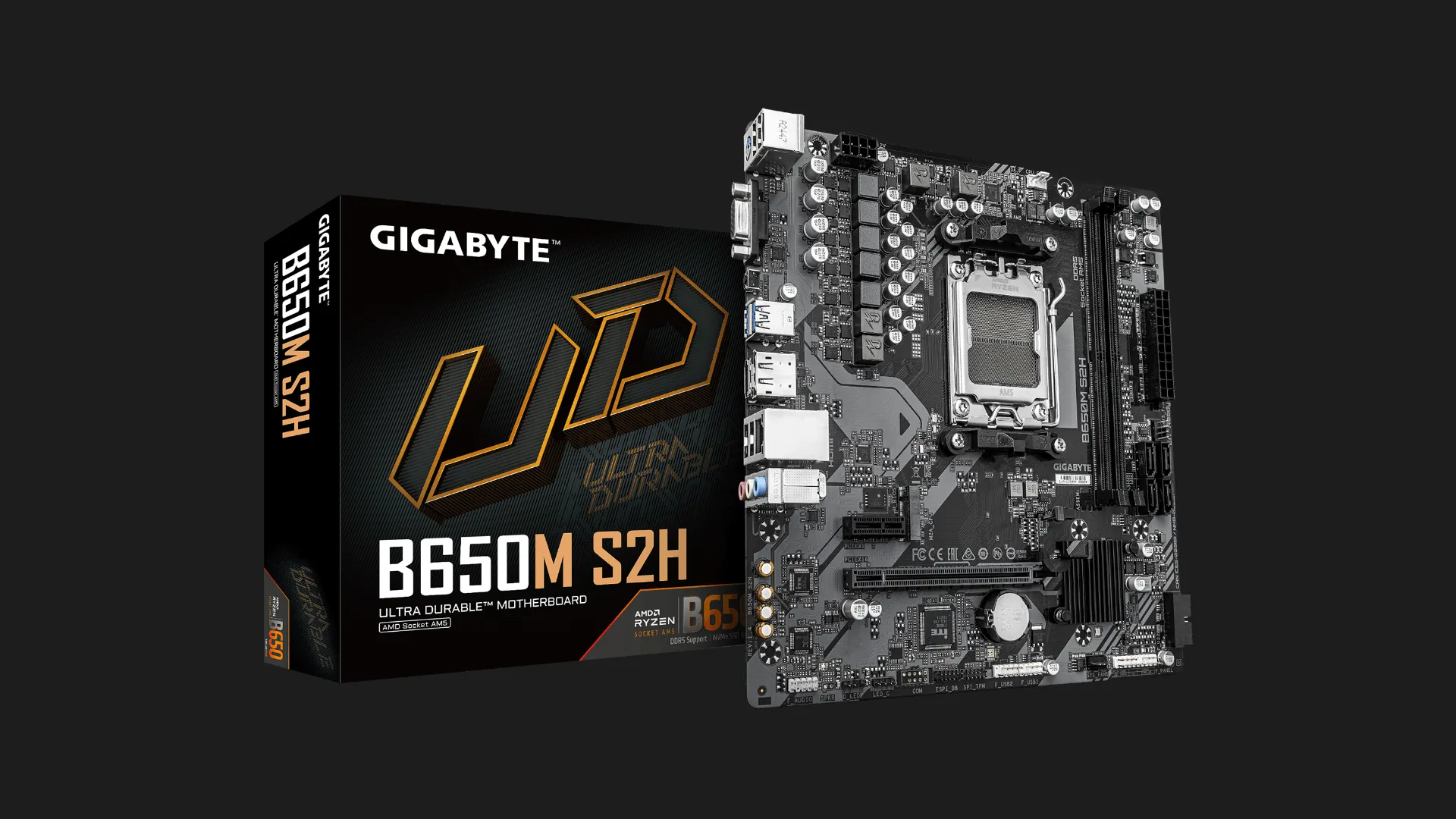 Материнська плата GIGABYTE B650M S2H 1.4 (B650M S2H 1.4)