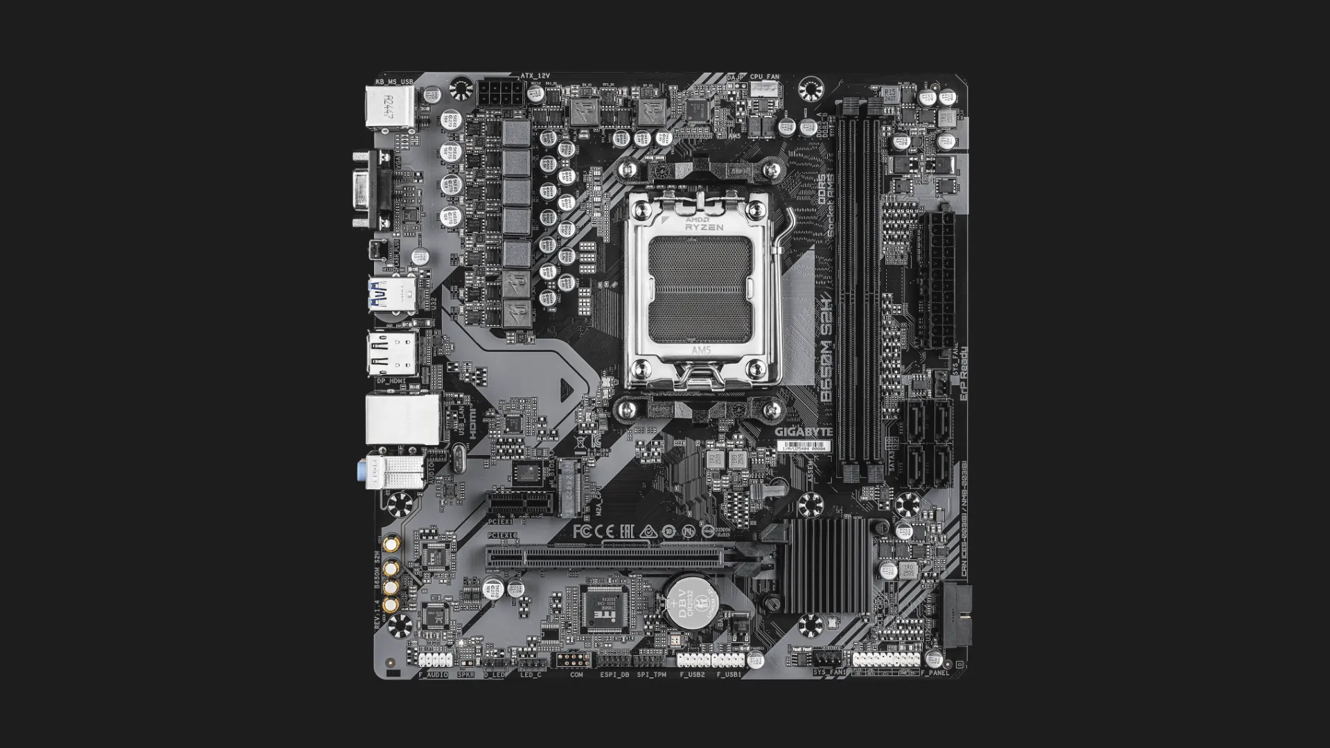 Материнська плата GIGABYTE B650M S2H 1.4 (B650M S2H 1.4)
